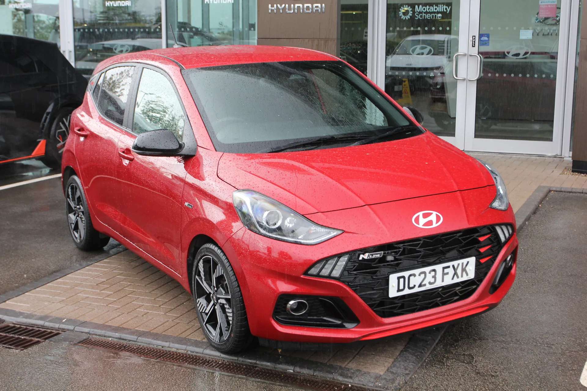 A 2023 HYUNDAI I10 1.0 T-GDi N Line 5dr A 2023 HYUNDAI I10 1.0 T-GDi N Line 5dr