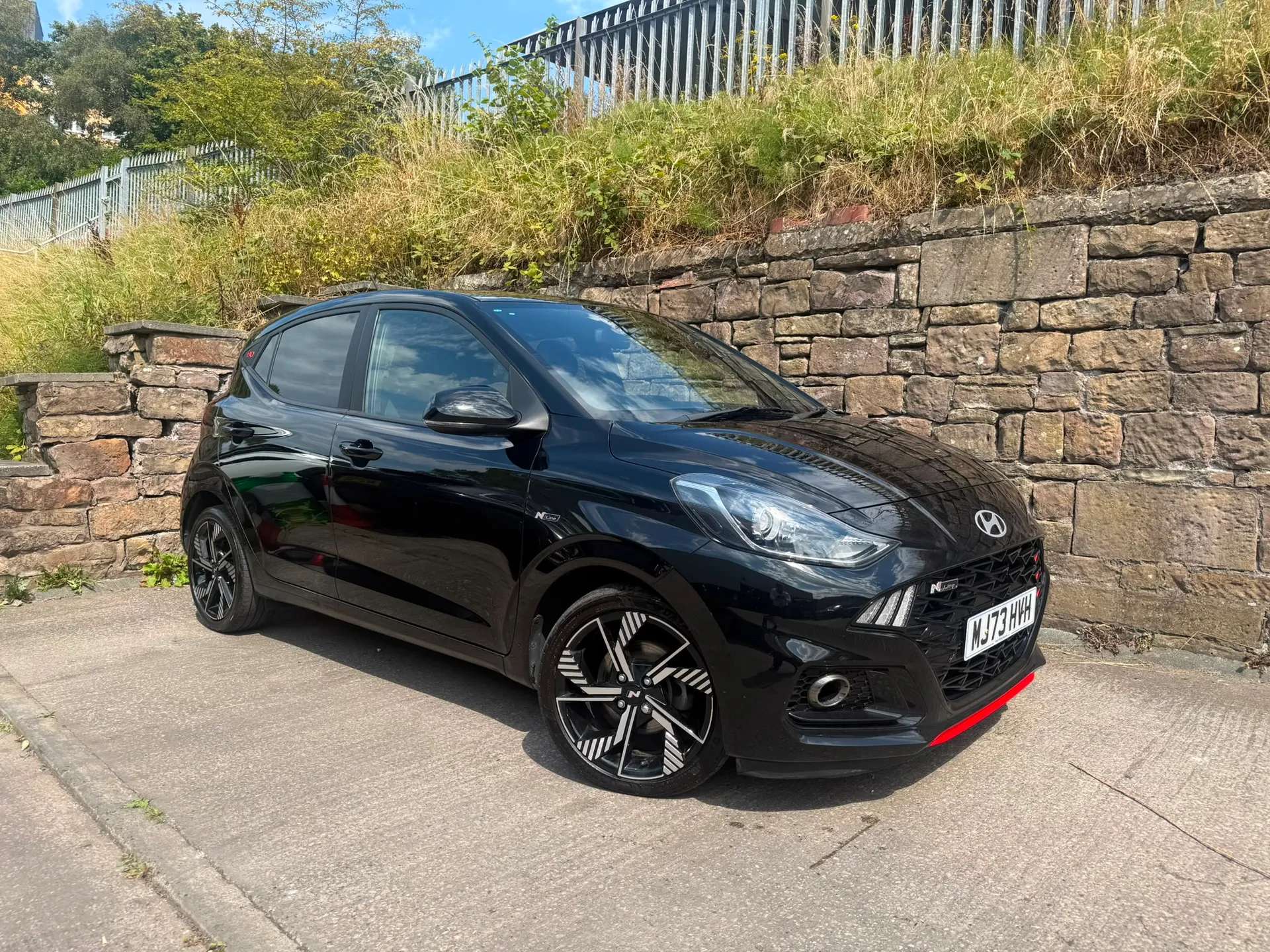 A 2023 HYUNDAI I10 1.0 T-GDi N Line 5dr âCAMERAâSAT NAVâ A 2023 HYUNDAI I10 1.0 T-GDi N Line 5dr âCAMERAâSAT NAVâ