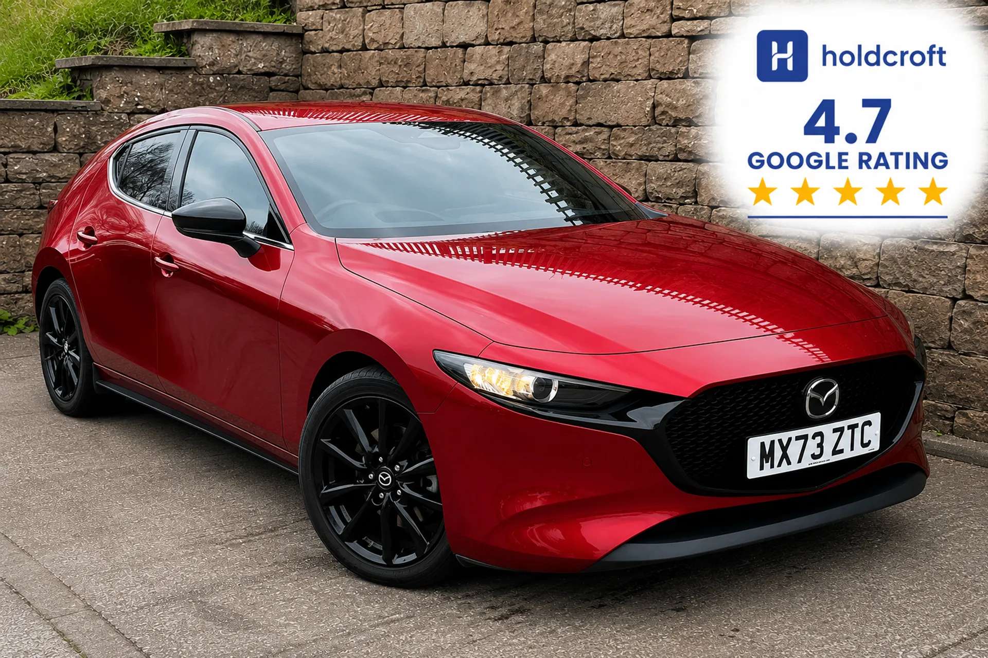A 2023 MAZDA MAZDA3 2.0 e-Skyactiv G MHEV Homura 5dr âRADAR CRUISEâCAMERAâNAVâ A 2023 MAZDA MAZDA3 2.0 e-Skyactiv G MHEV Homura 5dr âRADAR CRUISEâCAMERAâNAVâ