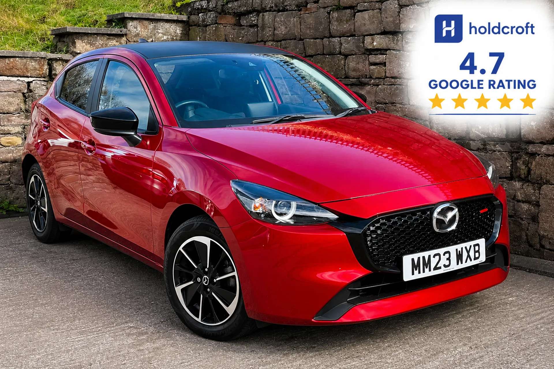 A 2023 MAZDA MAZDA2 1.5 e-Skyactiv G MHEV Homura Aka 5dr âHEATED SEATSâCAMERAâNAVâ A 2023 MAZDA MAZDA2 1.5 e-Skyactiv G MHEV Homura Aka 5dr âHEATED SEATSâCAMERAâNAVâ