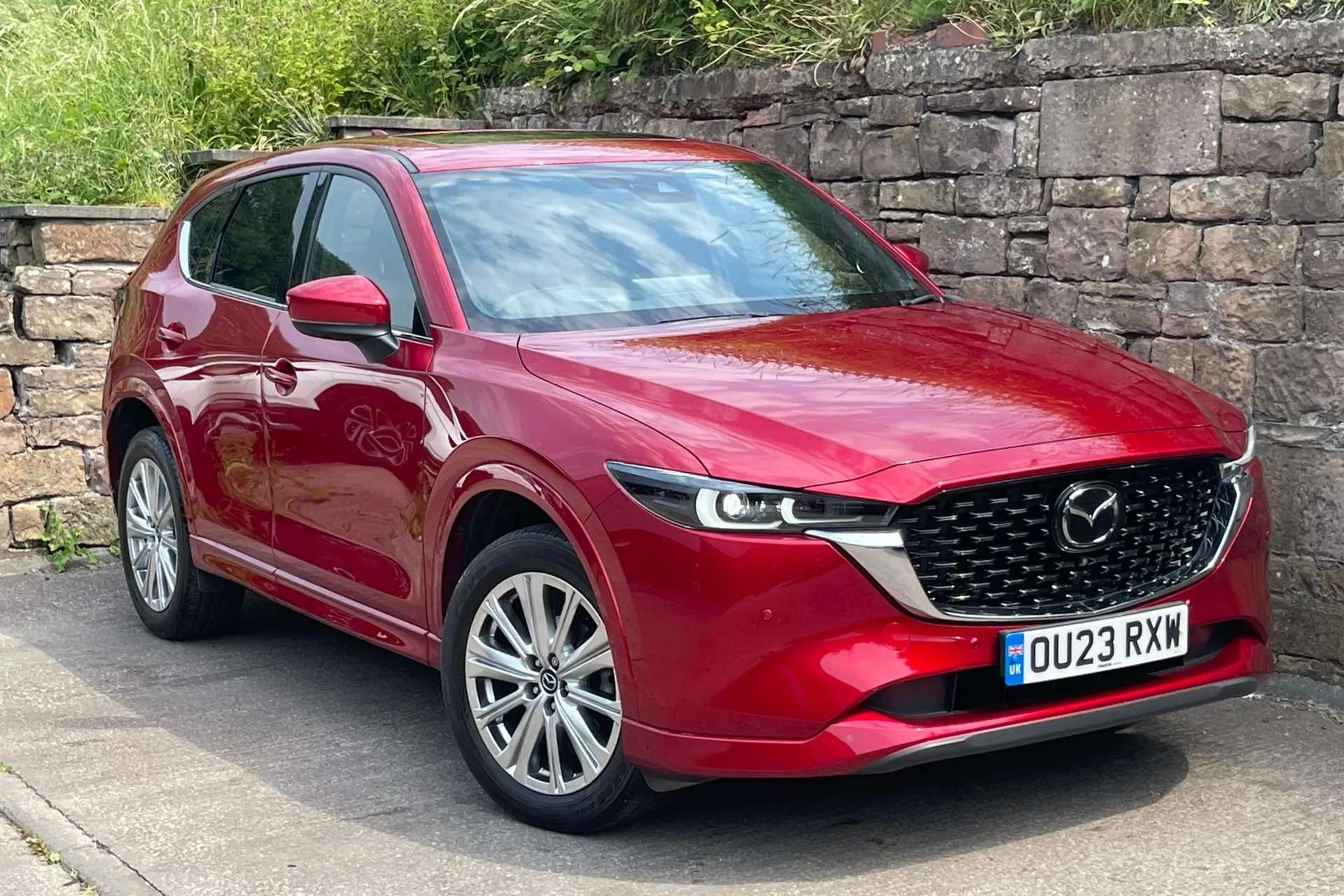 A 2023 MAZDA CX-5 2.5 e-Skyactiv G MHEV Takumi 5dr Auto AWD âGLASS ROOFâ360 CAMERASâ A 2023 MAZDA CX-5 2.5 e-Skyactiv G MHEV Takumi 5dr Auto AWD âGLASS ROOFâ360 CAMERASâ