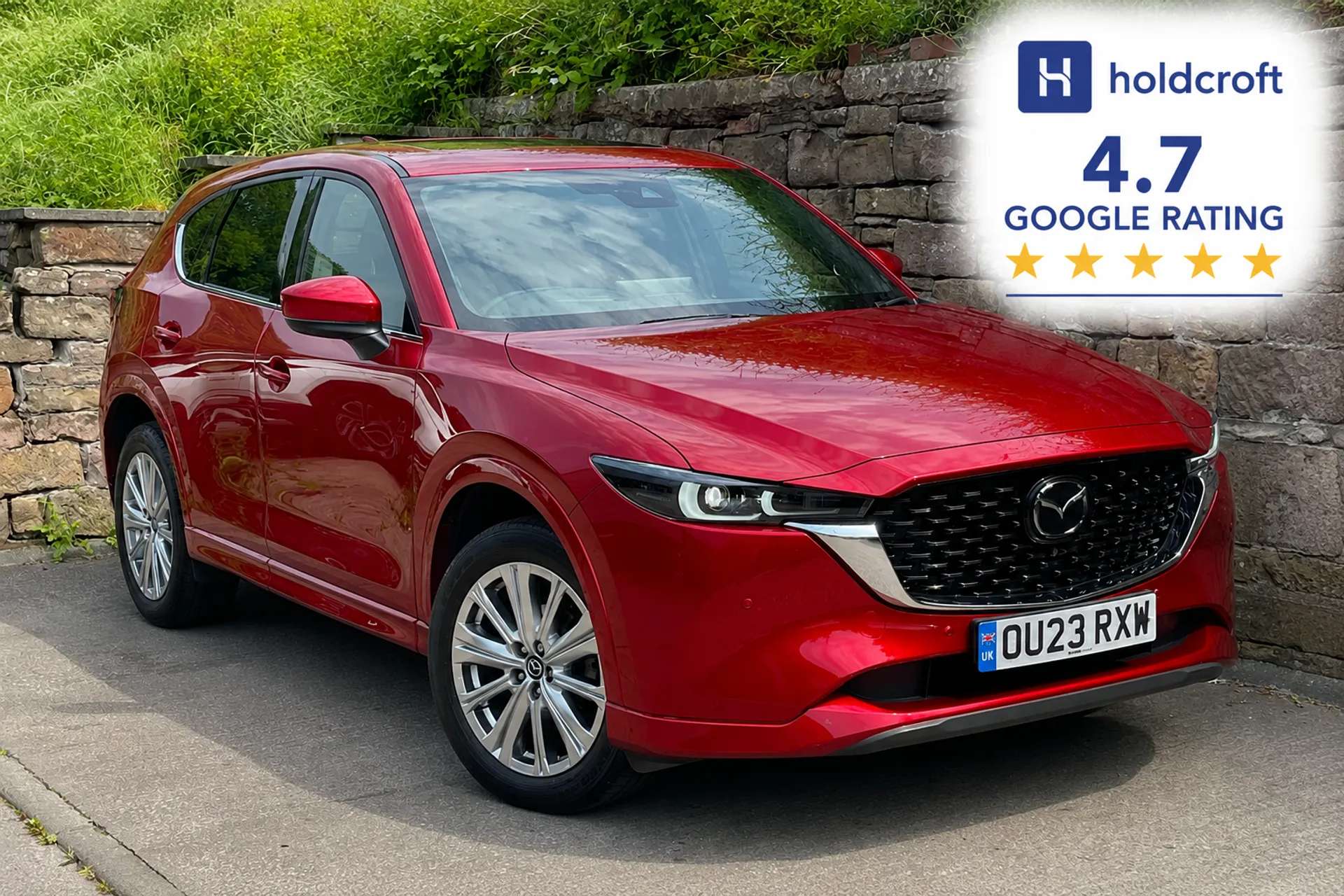 A 2023 MAZDA CX-5 2.5 e-Skyactiv G MHEV Takumi 5dr Auto AWD âGLASS ROOFâ360 CAMERASâ A 2023 MAZDA CX-5 2.5 e-Skyactiv G MHEV Takumi 5dr Auto AWD âGLASS ROOFâ360 CAMERASâ