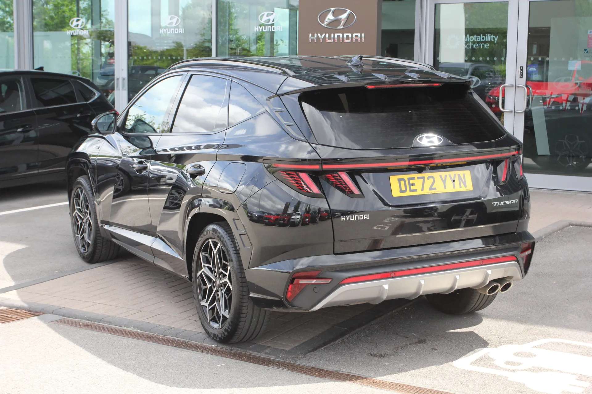 A 2022 HYUNDAI TUCSON 1.6 TGDi N Line 5dr 2WD A 2022 HYUNDAI TUCSON 1.6 TGDi N Line 5dr 2WD