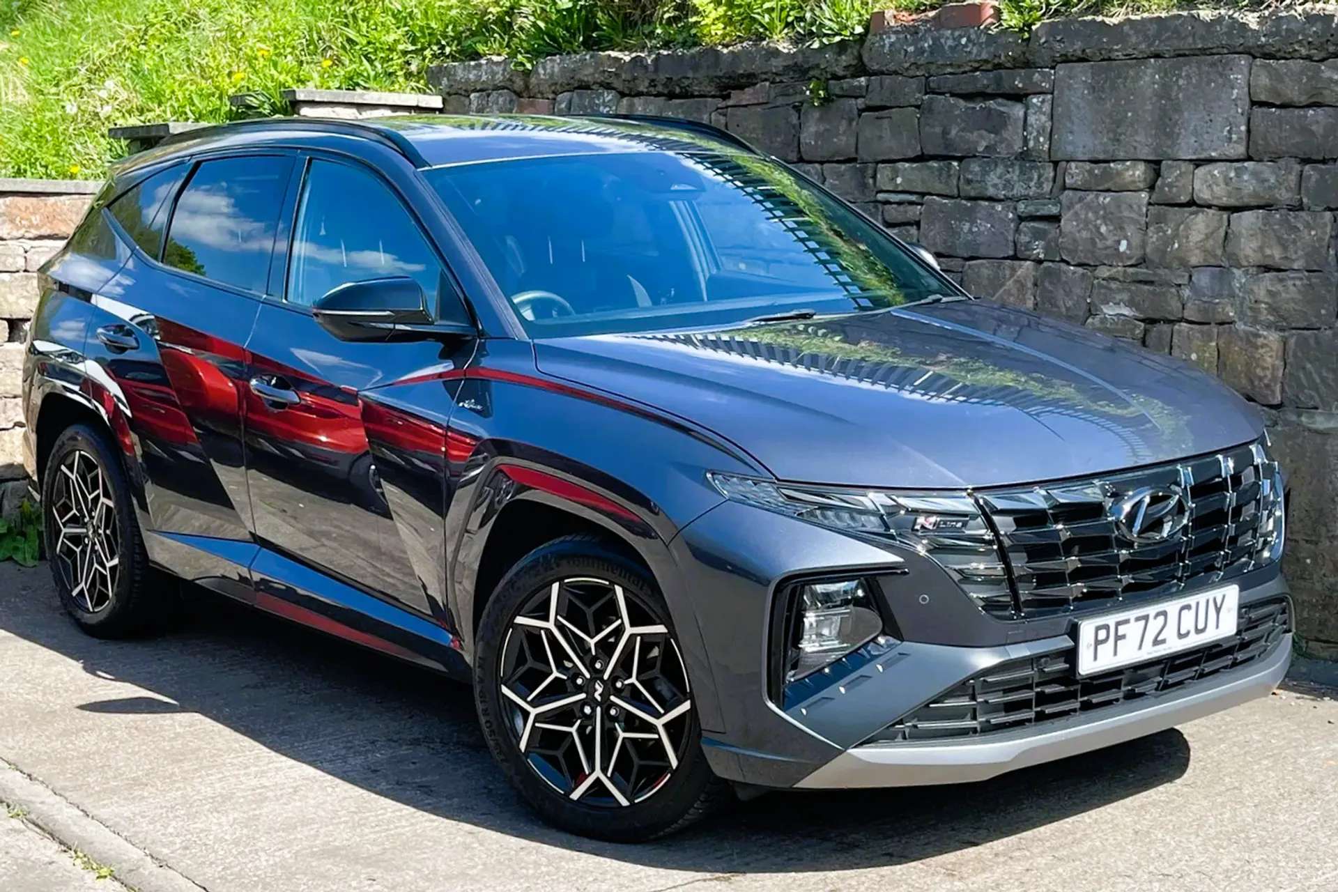 A 2023 HYUNDAI TUCSON 1.6 TGDi N Line 5dr 2WD âCAMERAâNAVâ A 2023 HYUNDAI TUCSON 1.6 TGDi N Line 5dr 2WD âCAMERAâNAVâ