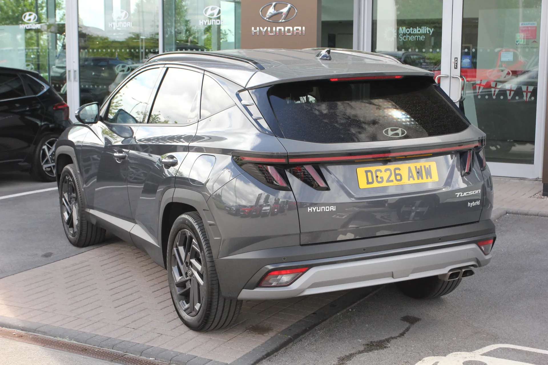 A 2026 HYUNDAI TUCSON 1.6T 239 Hybrid Black Line 5dr Auto A 2026 HYUNDAI TUCSON 1.6T 239 Hybrid Black Line 5dr Auto
