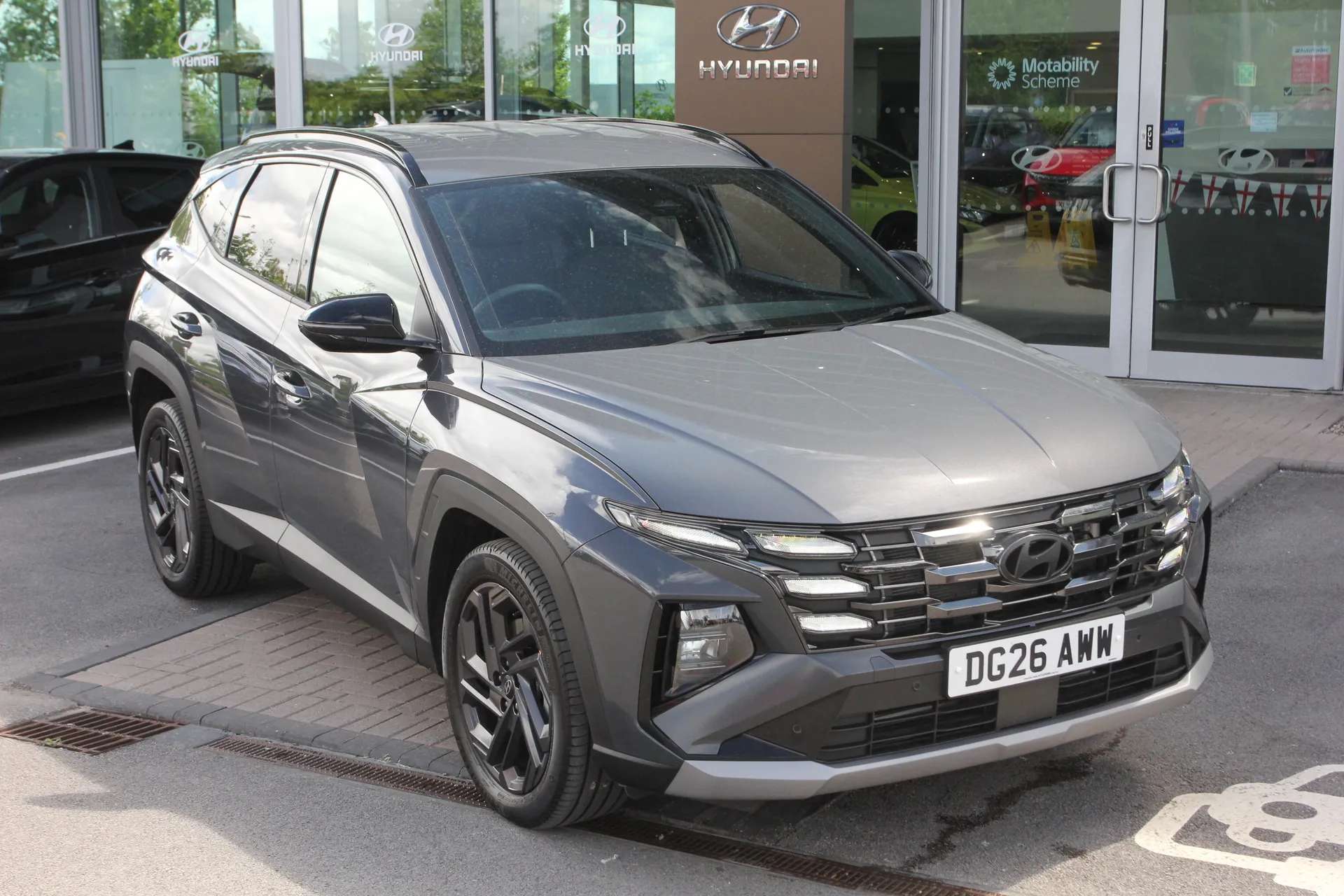 A 2026 HYUNDAI TUCSON 1.6T 239 Hybrid Black Line 5dr Auto A 2026 HYUNDAI TUCSON 1.6T 239 Hybrid Black Line 5dr Auto