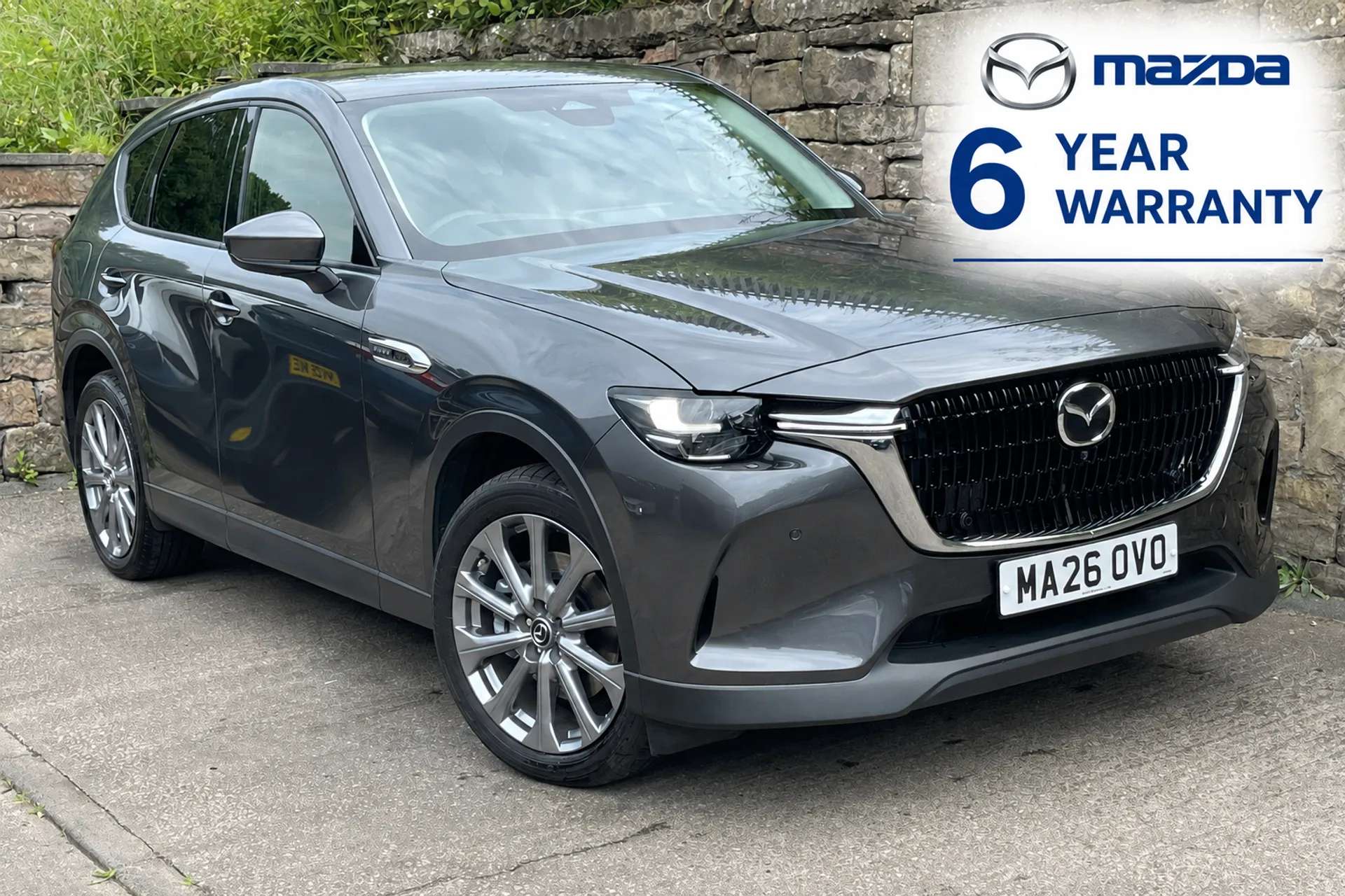 A 2026 MAZDA CX-60 2.5 PHEV Exclusive-Line 5dr Auto âLEATHERâCAMERAâNAVâ A 2026 MAZDA CX-60 2.5 PHEV Exclusive-Line 5dr Auto âLEATHERâCAMERAâNAVâ