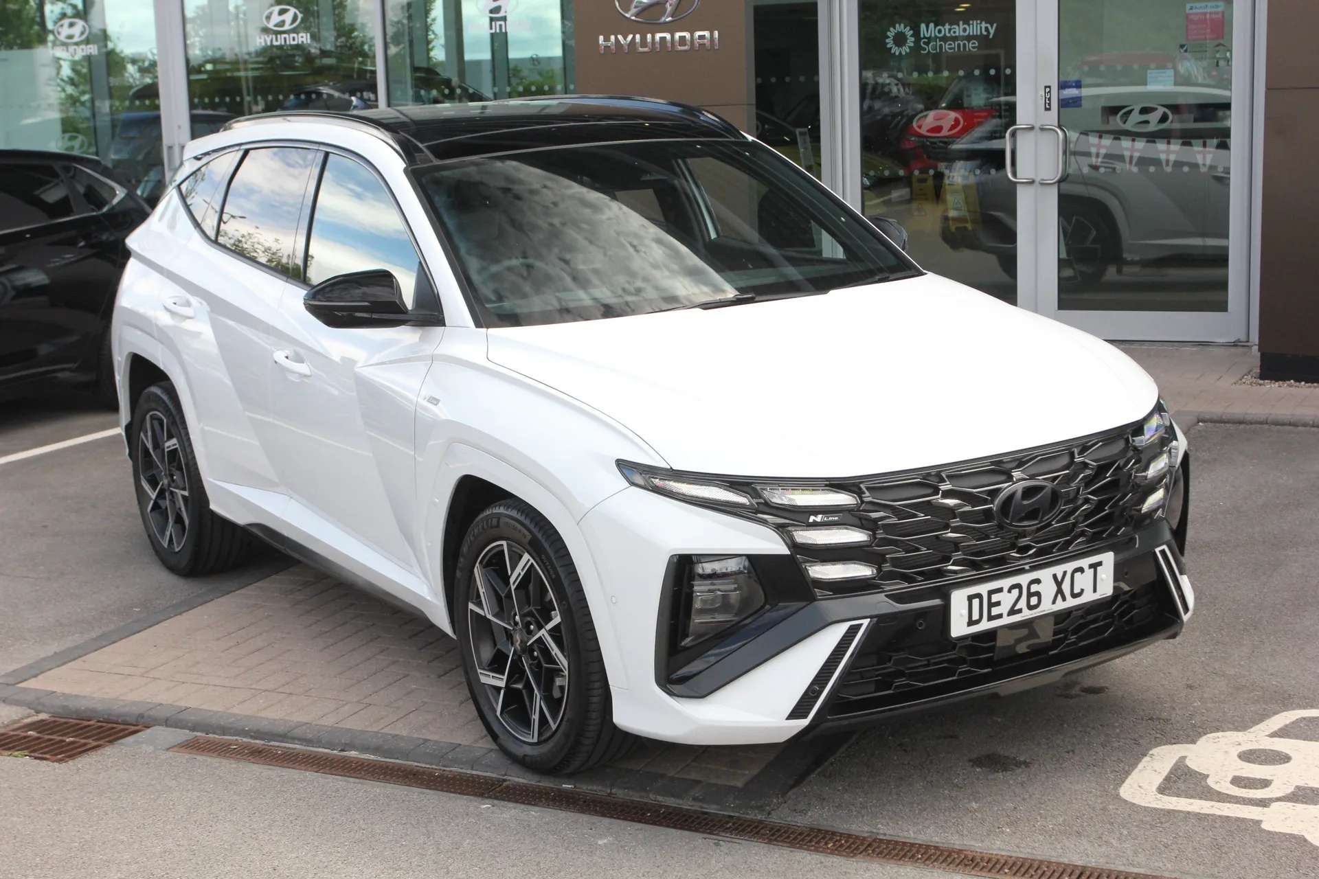 A 2026 HYUNDAI TUCSON 1.6T 150 N Line S 5dr DCT A 2026 HYUNDAI TUCSON 1.6T 150 N Line S 5dr DCT