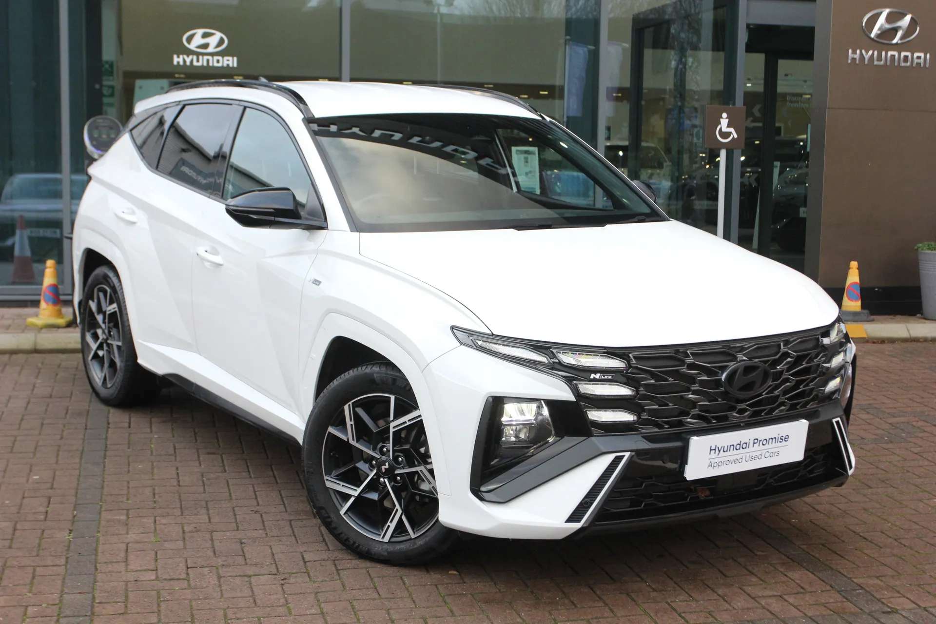 A 2024 HYUNDAI TUCSON 1.6T 48V MHD N Line 5dr DCT A 2024 HYUNDAI TUCSON 1.6T 48V MHD N Line 5dr DCT