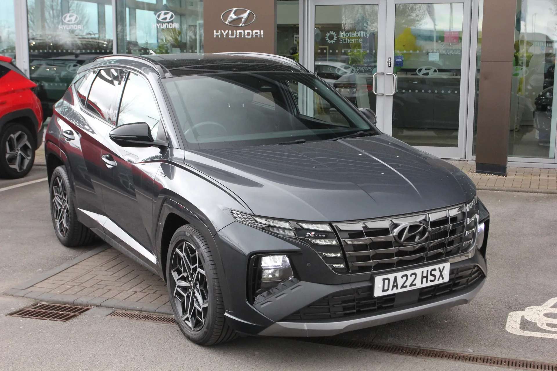 A 2022 HYUNDAI TUCSON 1.6 TGDi N Line S 5dr 2WD A 2022 HYUNDAI TUCSON 1.6 TGDi N Line S 5dr 2WD