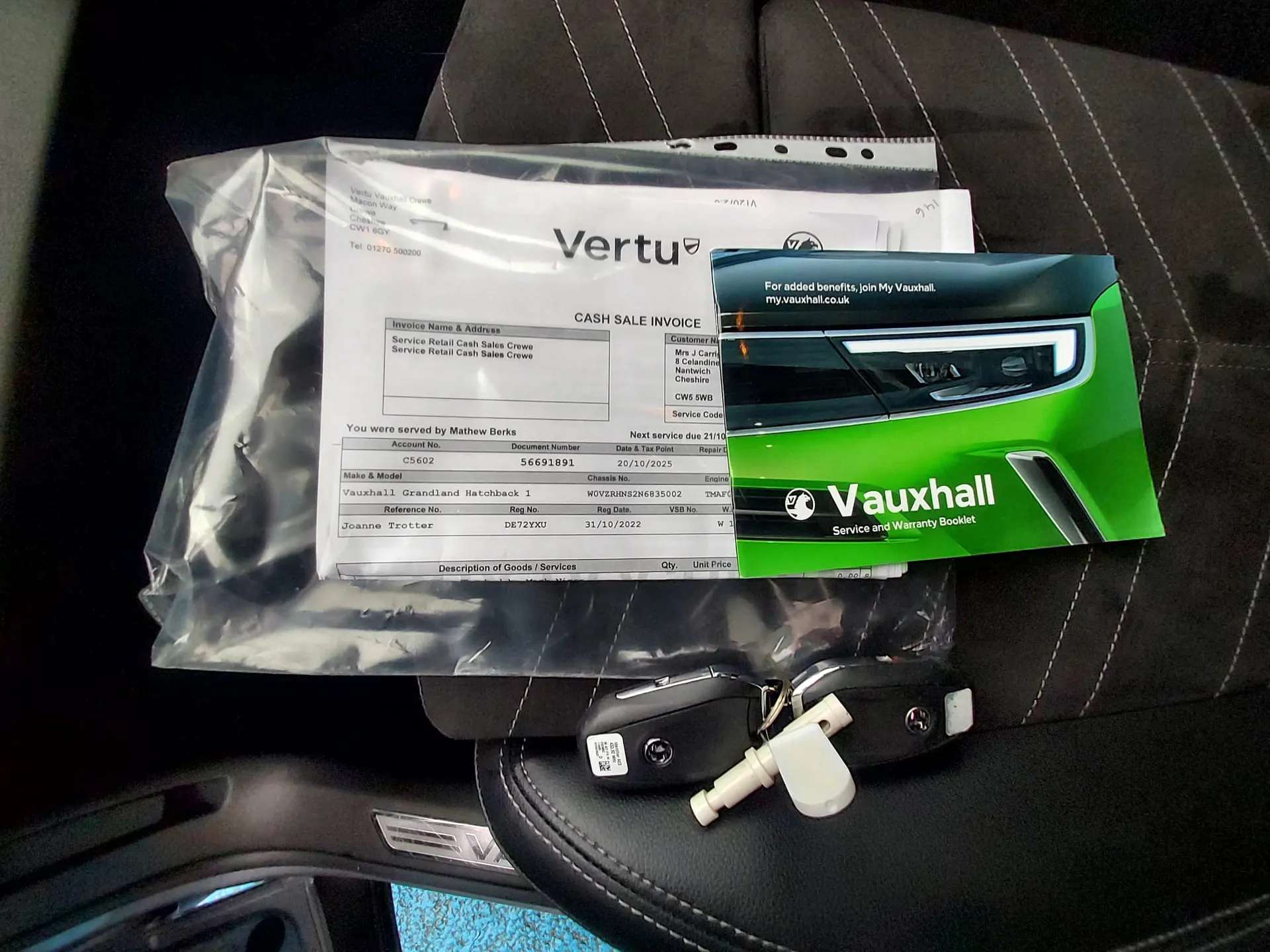 2022 VAUXHALL GRANDLAND 2022 VAUXHALL GRANDLAND