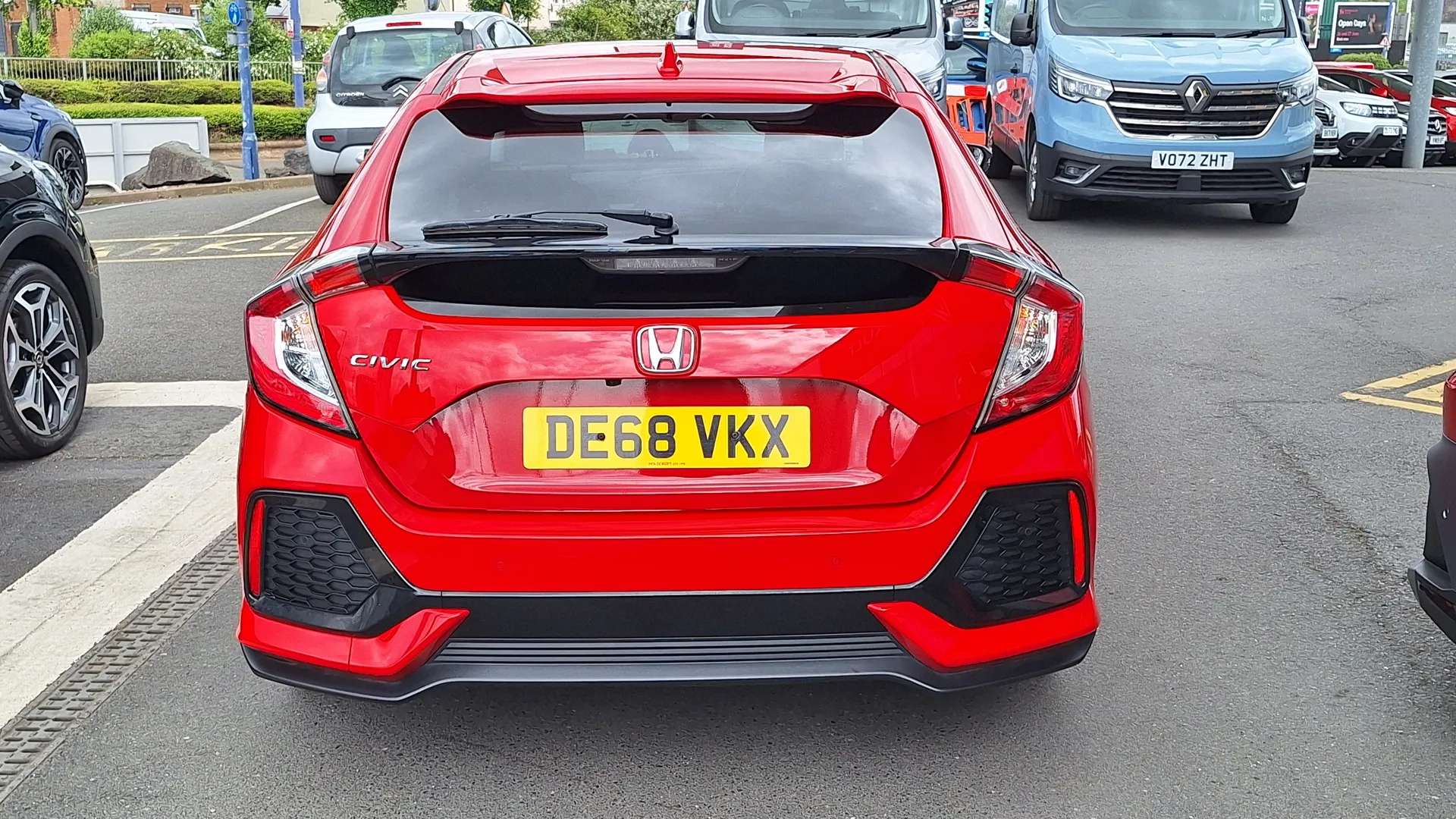 A 2018 HONDA CIVIC 1.0 VTEC Turbo 126 EX 5dr A 2018 HONDA CIVIC 1.0 VTEC Turbo 126 EX 5dr