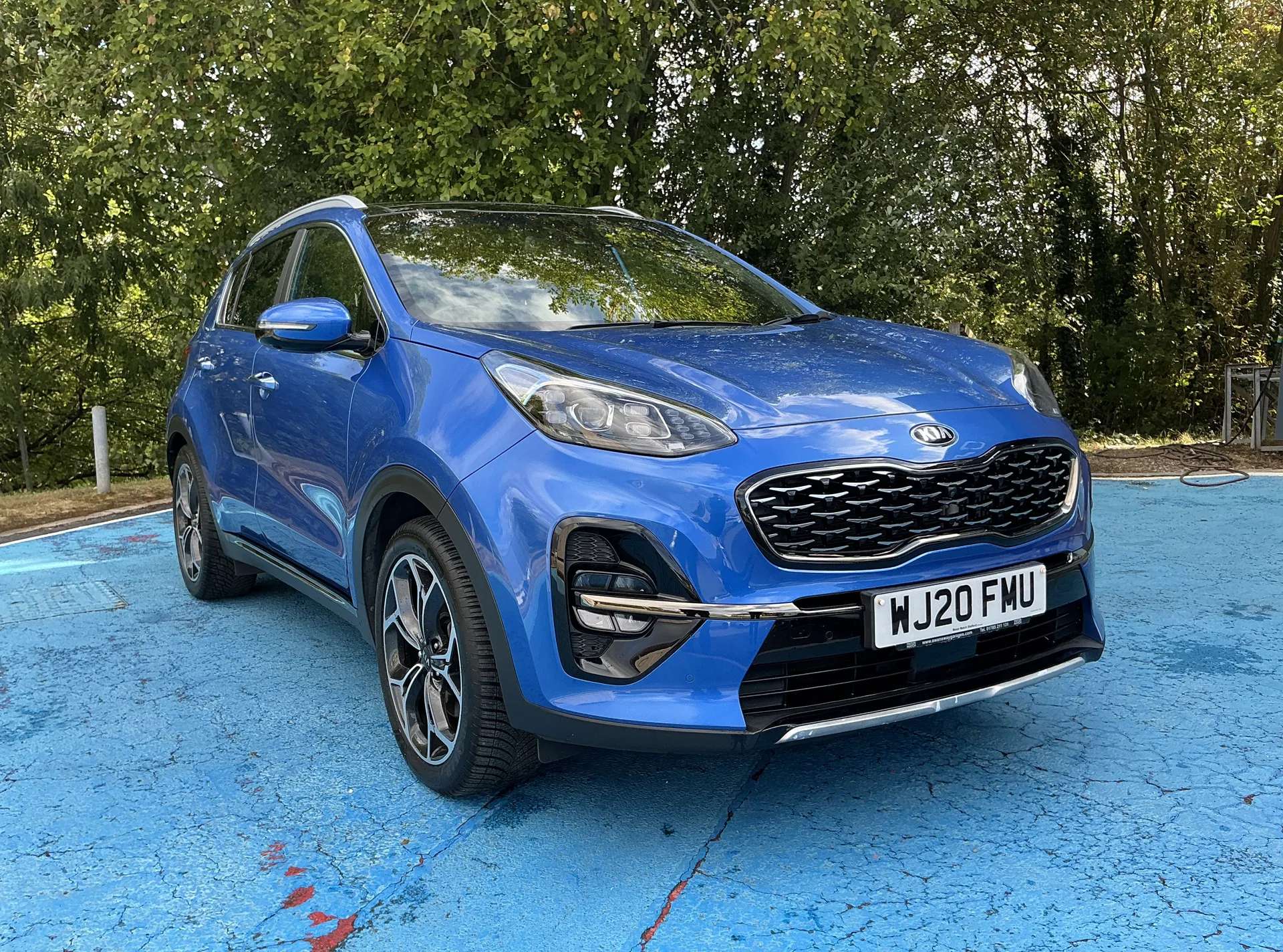A 2020 KIA SPORTAGE 1.6 CRDi 48V ISG GT-Line S 5dr DCT Auto A 2020 KIA SPORTAGE 1.6 CRDi 48V ISG GT-Line S 5dr DCT Auto