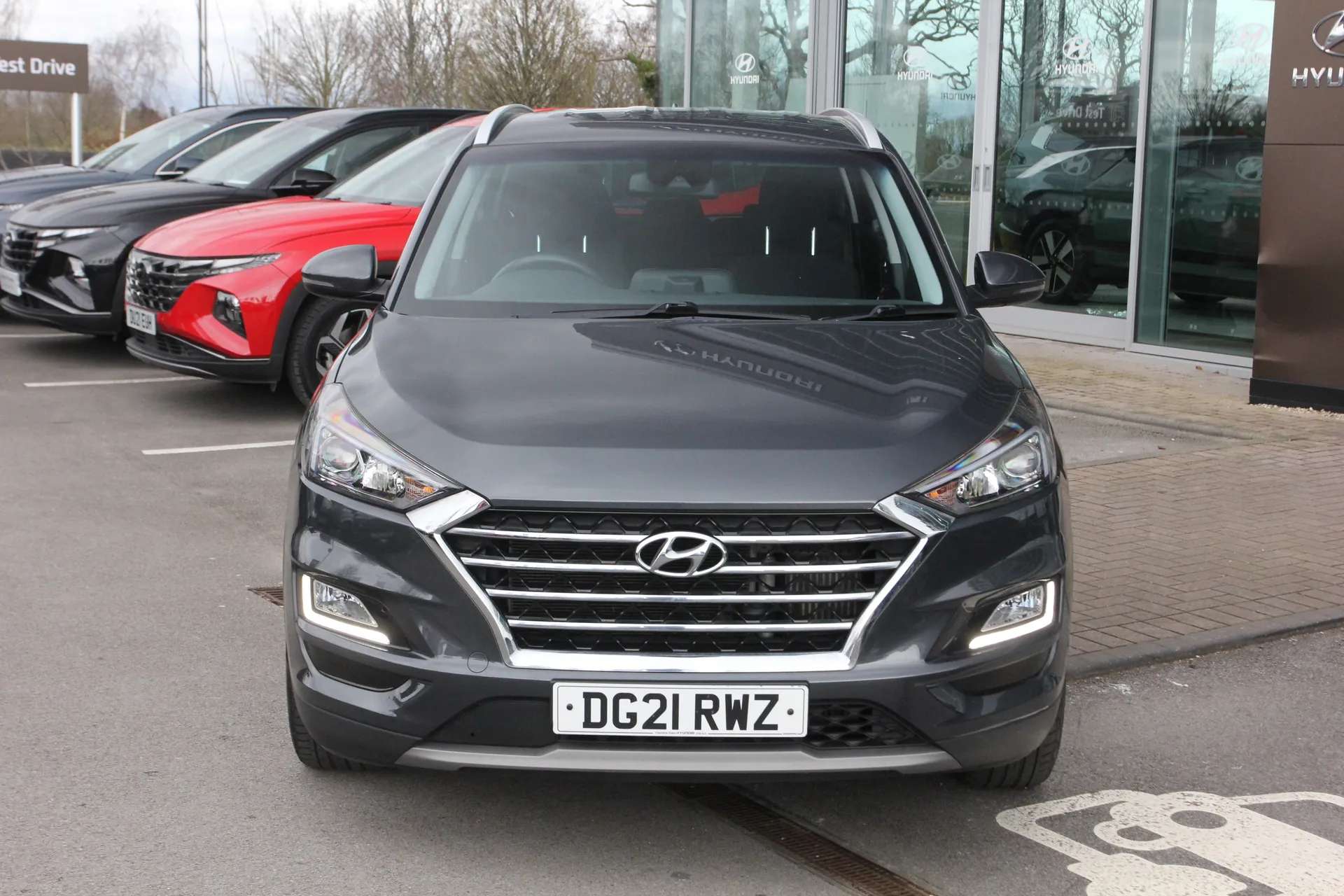 A 2021 HYUNDAI TUCSON 1.6 CRDi 48V MHD SE Nav 5dr 2WD A 2021 HYUNDAI TUCSON 1.6 CRDi 48V MHD SE Nav 5dr 2WD
