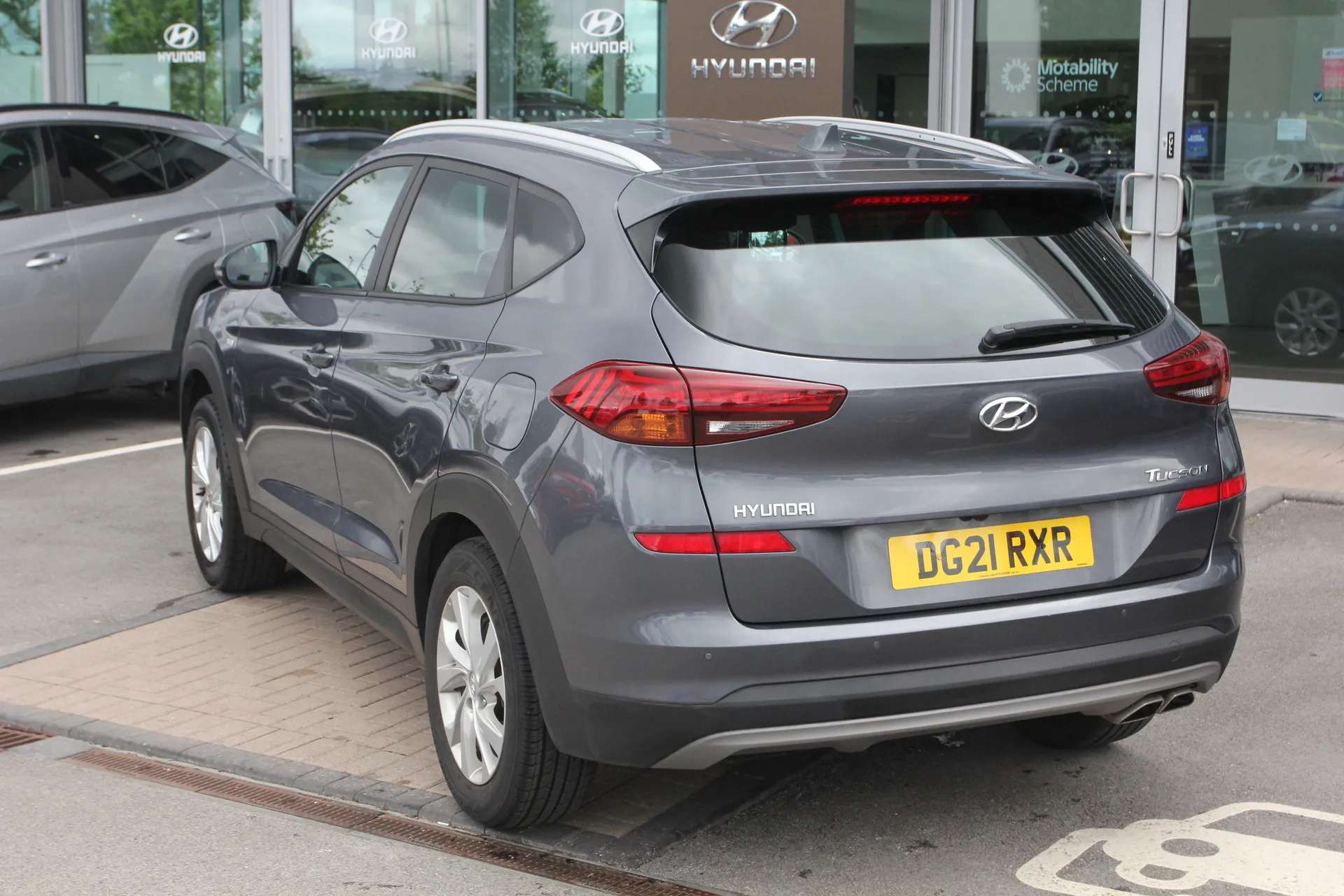 A 2021 HYUNDAI TUCSON 1.6 CRDi 48V MHD SE Nav 5dr 2WD A 2021 HYUNDAI TUCSON 1.6 CRDi 48V MHD SE Nav 5dr 2WD