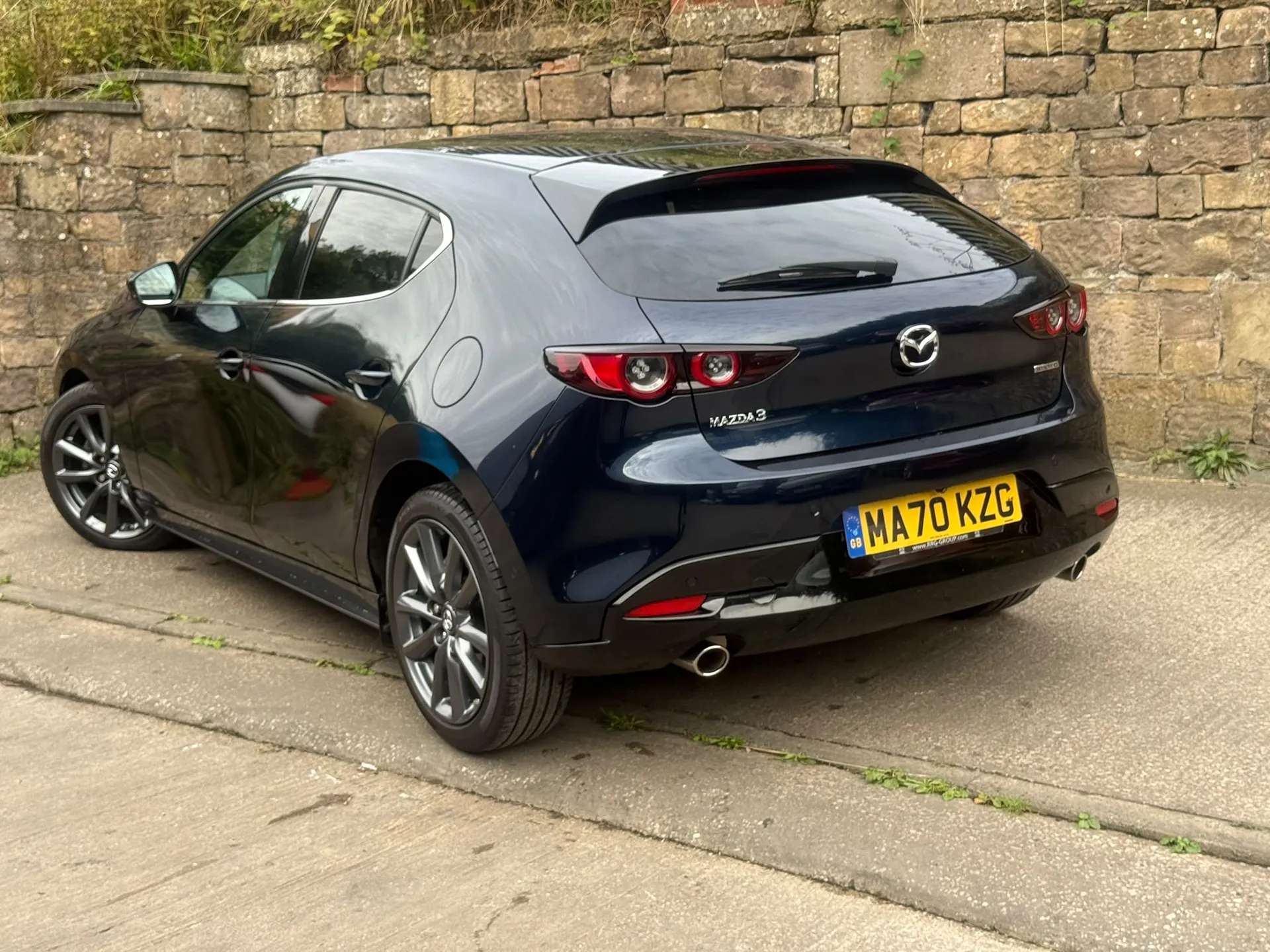A 2020 MAZDA MAZDA3 2.0 Skyactiv G MHEV GT Sport Tech 5dr â360 CAMERAâBOSEâLEATHERâ A 2020 MAZDA MAZDA3 2.0 Skyactiv G MHEV GT Sport Tech 5dr â360 CAMERAâBOSEâLEATHERâ
