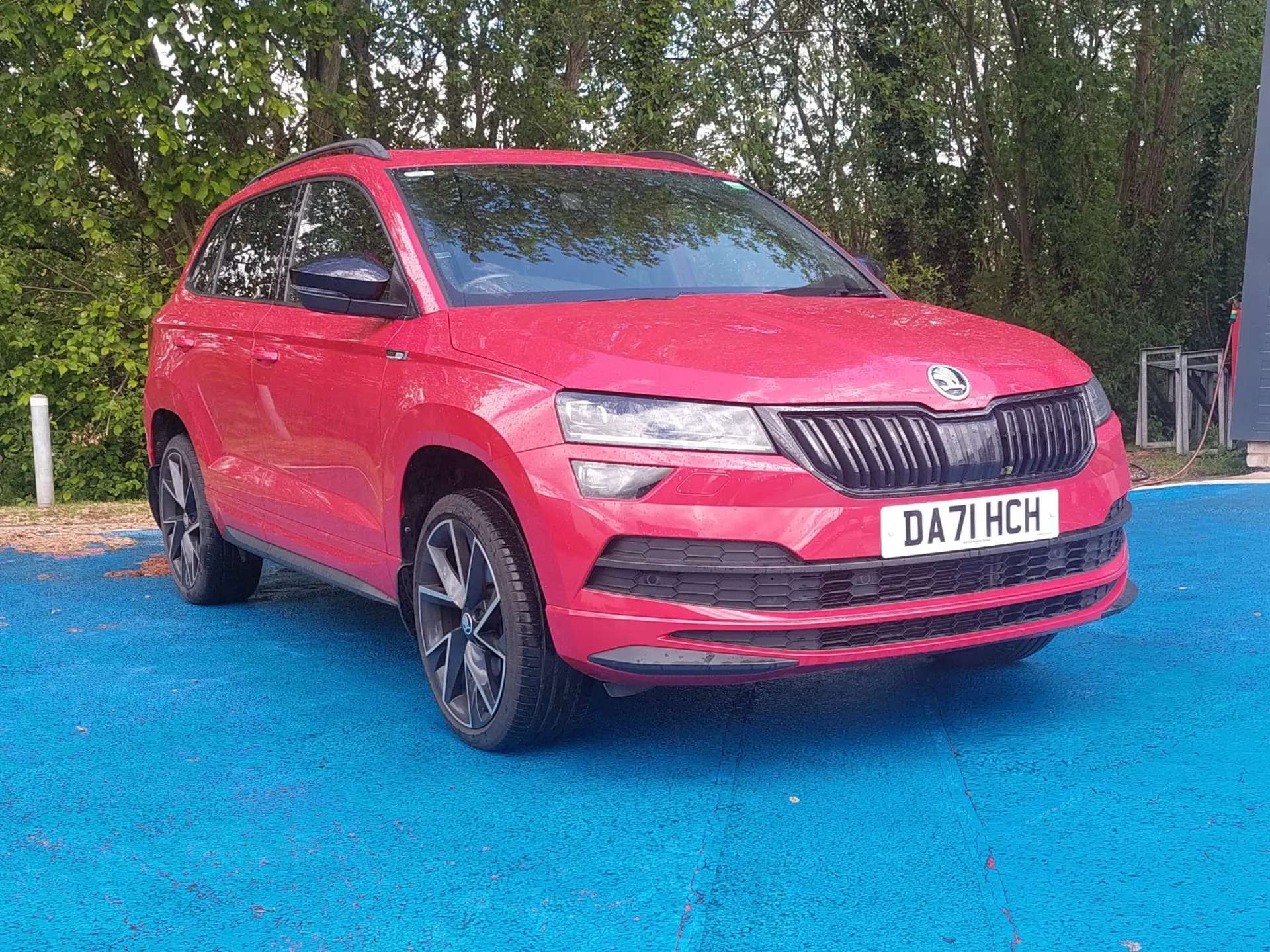 A 2021 SKODA KAROQ 1.5 TSI Sport Line 5dr DSG A 2021 SKODA KAROQ 1.5 TSI Sport Line 5dr DSG
