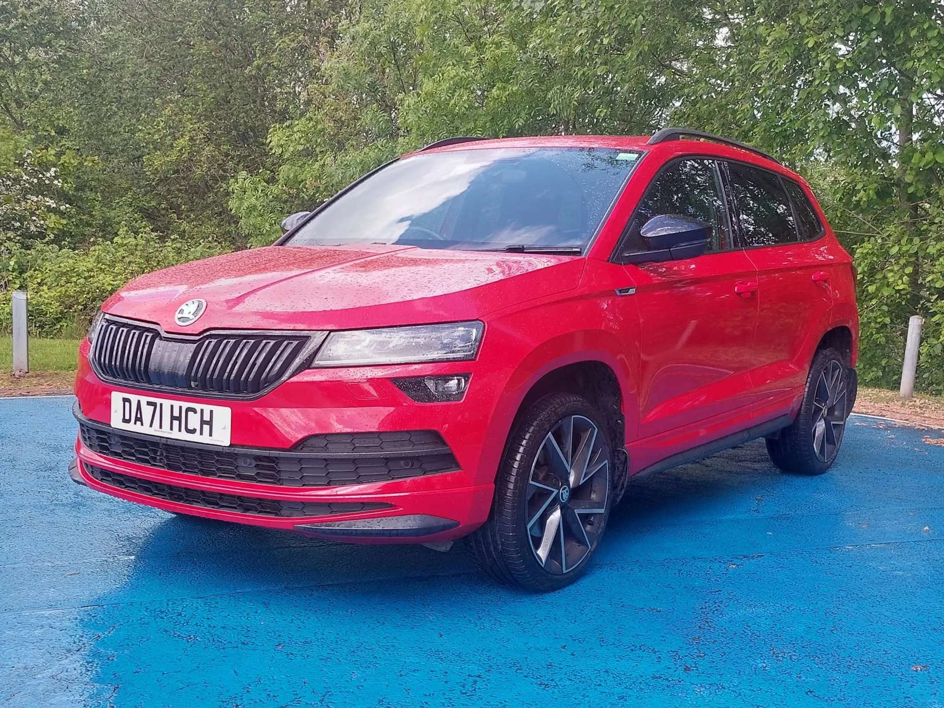 A 2021 SKODA KAROQ 1.5 TSI Sport Line 5dr DSG A 2021 SKODA KAROQ 1.5 TSI Sport Line 5dr DSG