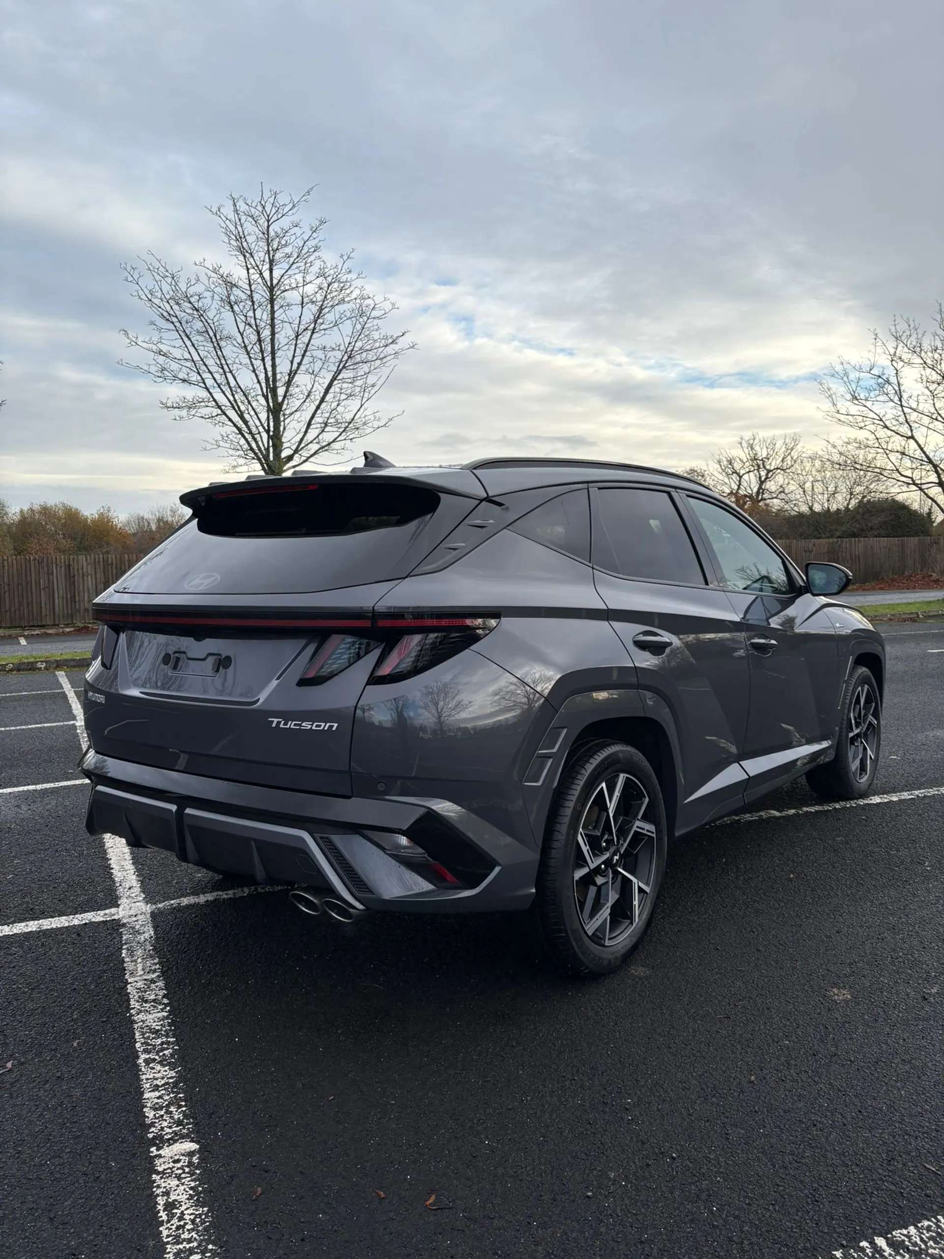 A 2025 HYUNDAI TUCSON 1.6T N Line 5dr âSAT NAVâCAMERAâSENSORSâNLINEâ A 2025 HYUNDAI TUCSON 1.6T N Line 5dr âSAT NAVâCAMERAâSENSORSâNLINEâ