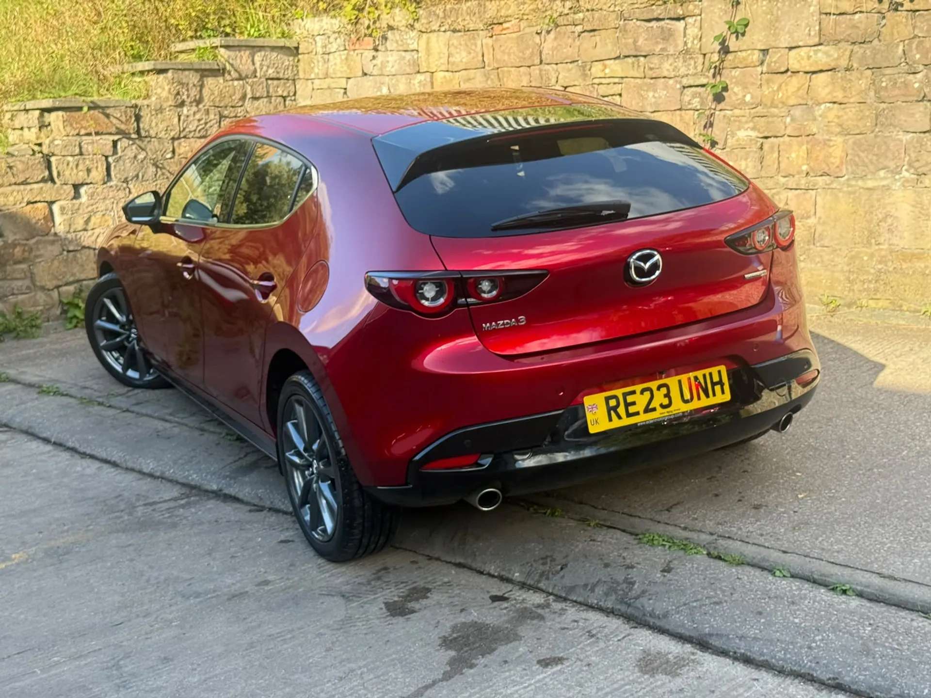A 2023 MAZDA MAZDA3 2.0 e-Skyactiv G MHEV GT Sport 5dr âCAMERAâLEATHERâHEATED SEATSâ A 2023 MAZDA MAZDA3 2.0 e-Skyactiv G MHEV GT Sport 5dr âCAMERAâLEATHERâHEATED SEATSâ