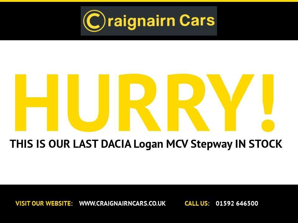2017 DACIA LOGAN MCV STEPWAY 2017 DACIA LOGAN MCV STEPWAY