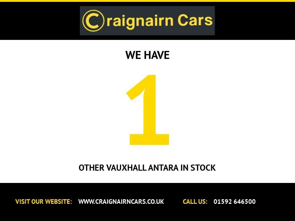 2013 VAUXHALL ANTARA 2013 VAUXHALL ANTARA