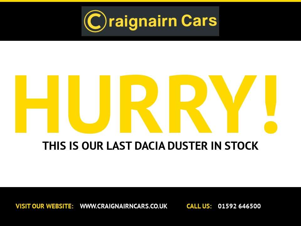 2019 DACIA DUSTER 2019 DACIA DUSTER