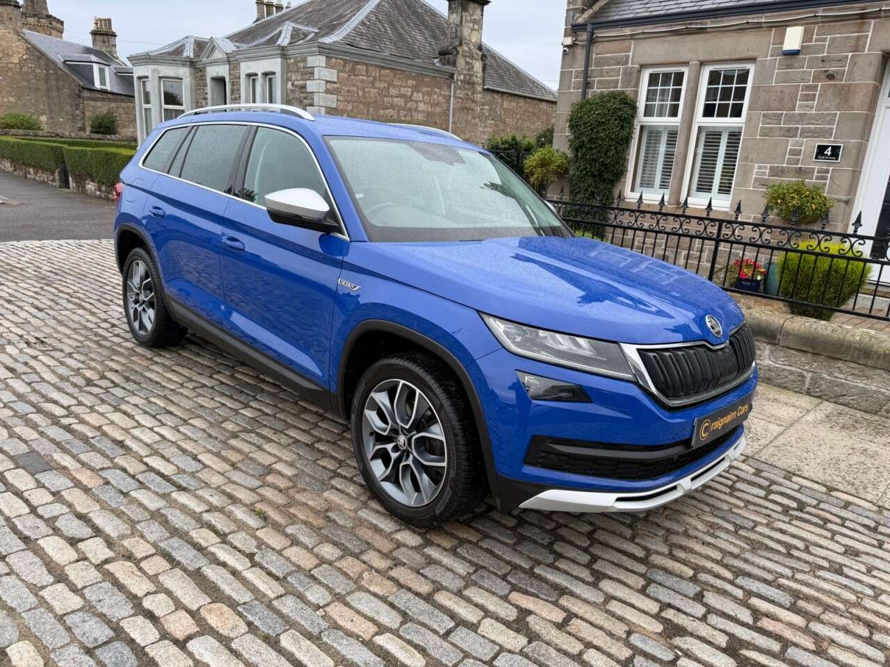 A 2019 SKODA KODIAQ 2.0 TDI Scout SUV 5dr Diesel Manual 4WD Euro 6 (s/s) (7 Seat) (150 ps) A 2019 SKODA KODIAQ 2.0 TDI Scout SUV 5dr Diesel Manual 4WD Euro 6 (s/s) (7 Seat) (150 ps)