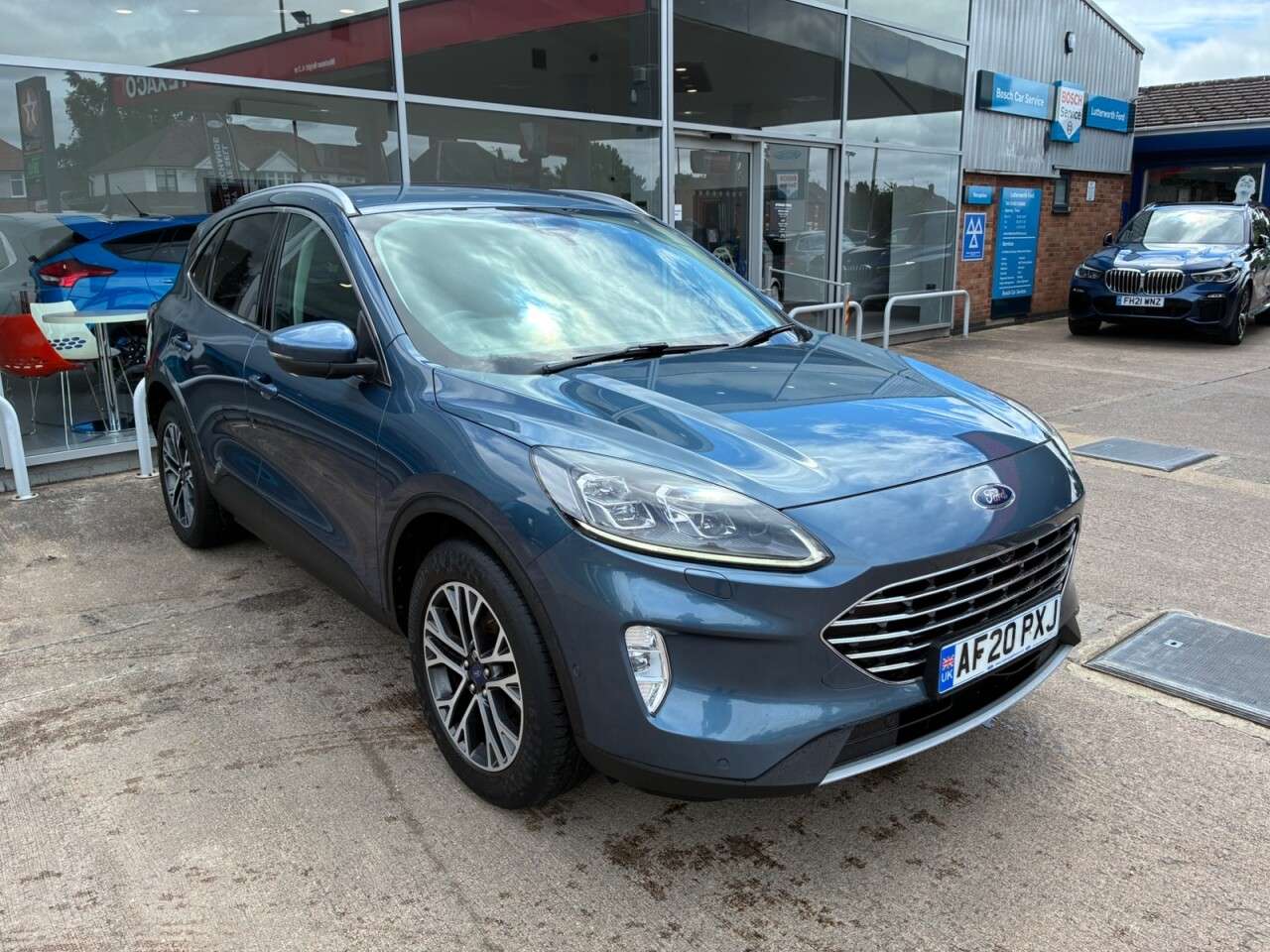 A 2020 FORD KUGA 1.5T EcoBoost Titanium SUV 5dr Petrol Manual 2WD Euro 6 (s/s) (150 ps) A 2020 FORD KUGA 1.5T EcoBoost Titanium SUV 5dr Petrol Manual 2WD Euro 6 (s/s) (150 ps)