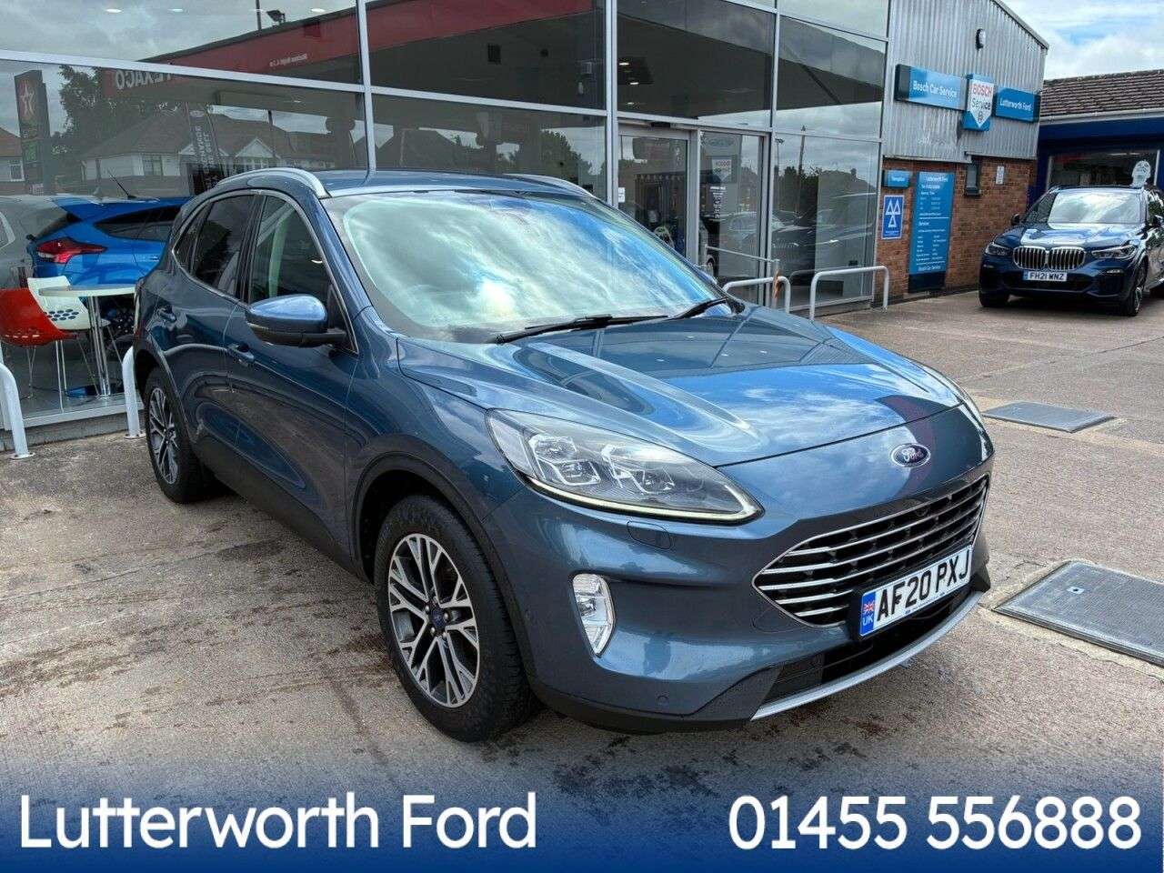 A 2020 FORD KUGA 1.5T EcoBoost Titanium SUV 5dr Petrol Manual 2WD Euro 6 (s/s) (150 ps) A 2020 FORD KUGA 1.5T EcoBoost Titanium SUV 5dr Petrol Manual 2WD Euro 6 (s/s) (150 ps)