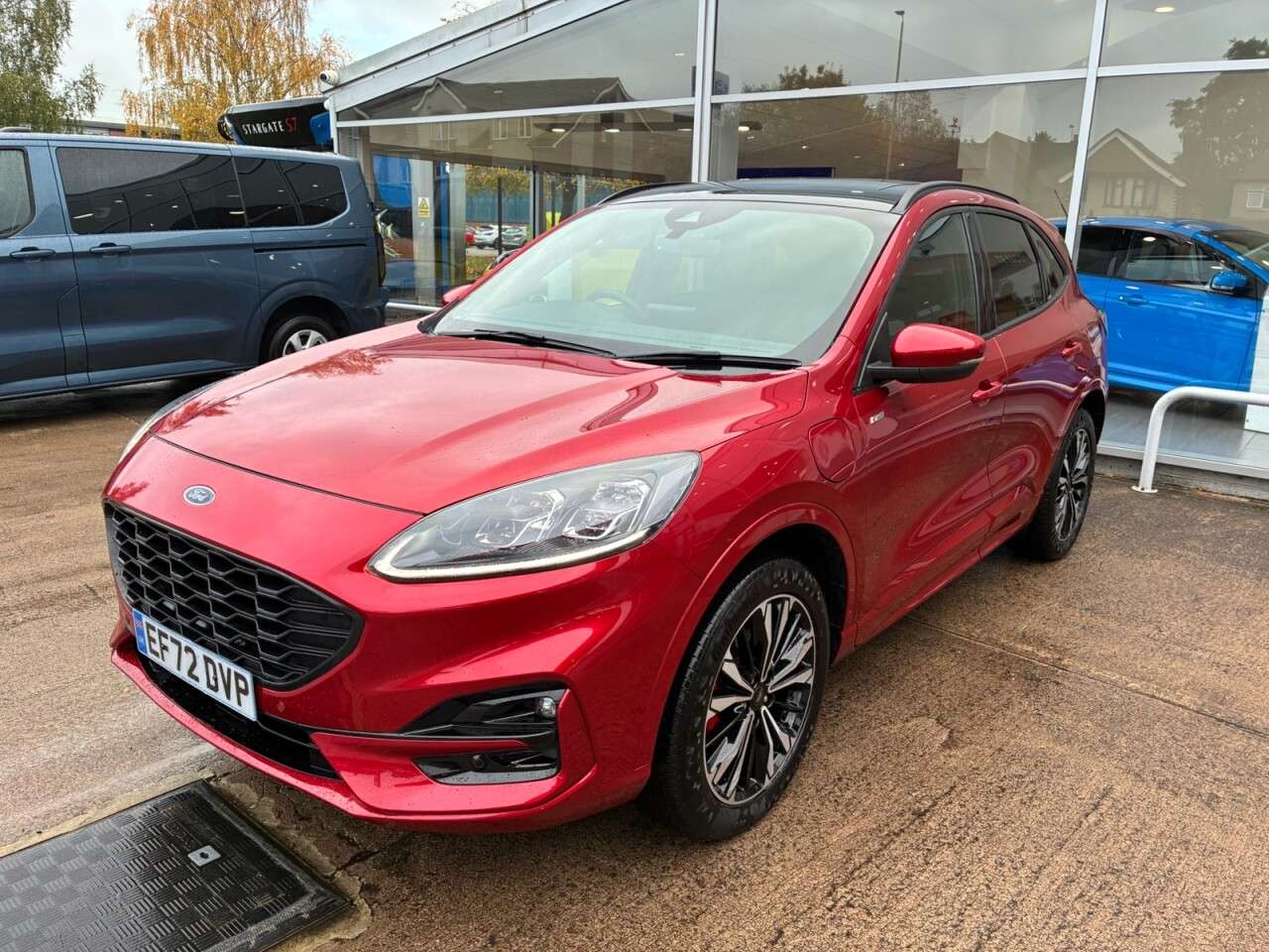 A 2022 FORD KUGA 2.5 EcoBoost Duratec 14.4kWh ST-Line X SUV 5dr Petrol Plug-in Hybrid CVT Eu A 2022 FORD KUGA 2.5 EcoBoost Duratec 14.4kWh ST-Line X SUV 5dr Petrol Plug-in Hybrid CVT Eu