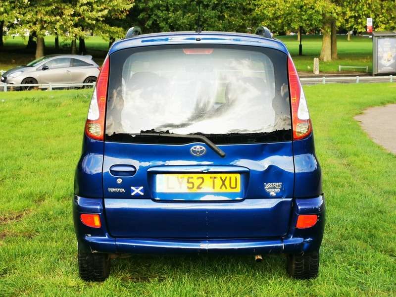 2003 TOYOTA YARIS VERSO 2003 TOYOTA YARIS VERSO