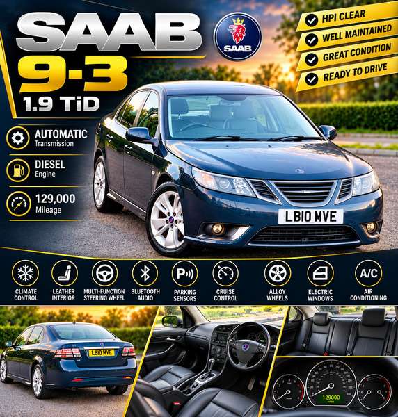 A 2010 SAAB 9-3 TURBO EDITION TID A 2010 SAAB 9-3 TURBO EDITION TID