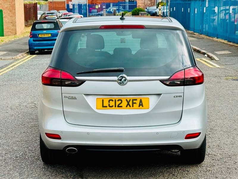 2012 VAUXHALL ZAFIRA 2012 VAUXHALL ZAFIRA