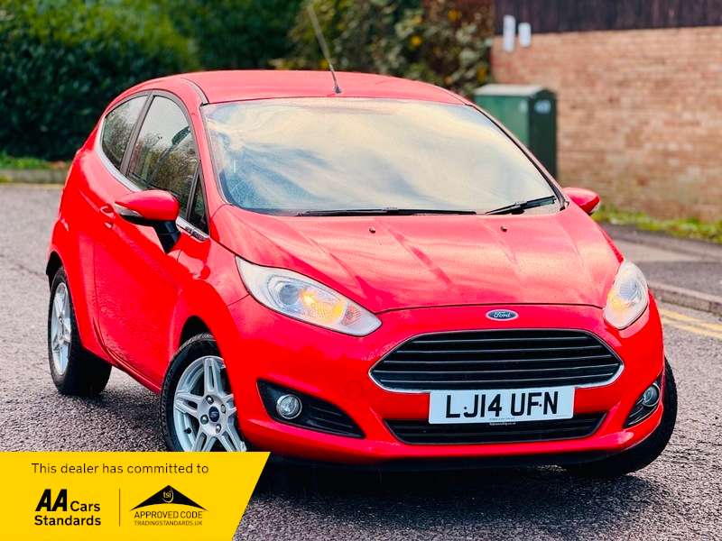A 2014 FORD FIESTA ZETEC A 2014 FORD FIESTA ZETEC