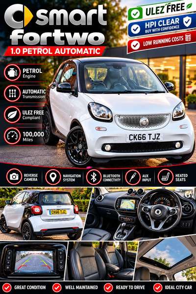 A 2016 SMART FORTWO PRIME SPORT PREMIUM PLUS A 2016 SMART FORTWO PRIME SPORT PREMIUM PLUS