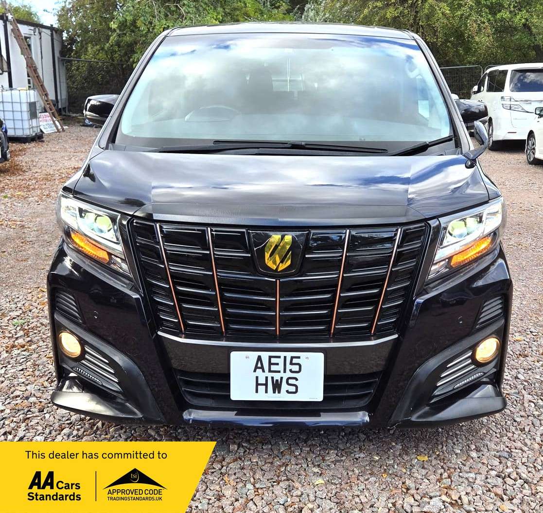 A 2015 TOYOTA ALPHARD 2.5S-PETROL-ULEZ/CAZ PASS-FREE 48MONTHS GOLD WARRANTY & 12MONTHS AA BREAKDOWN COVER A 2015 TOYOTA ALPHARD 2.5S-PETROL-ULEZ/CAZ PASS-FREE 48MONTHS GOLD WARRANTY & 12MONTHS AA BREAKDOWN COVER