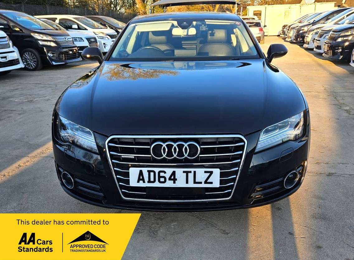 A 2014 AUDI A7 SPORTSBACK - 3.0L TFSI V6 ENGINE - PREMIUM EDITION - ULEZ/CAZ PASS - FREE 18MONTHS GOLD WARRANTY & FREE 12MONTHS AA BREAKDOWN COVER A 2014 AUDI A7 SPORTSBACK - 3.0L TFSI V6 ENGINE - PREMIUM EDITION - ULEZ/CAZ PASS - FREE 18MONTHS GOLD WARRANTY & FREE 12MONTHS AA BREAKDOWN COVER