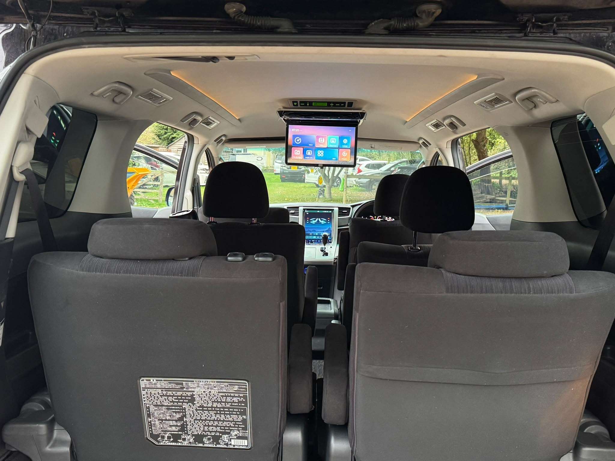 2012 TOYOTA VELLFIRE 2012 TOYOTA VELLFIRE