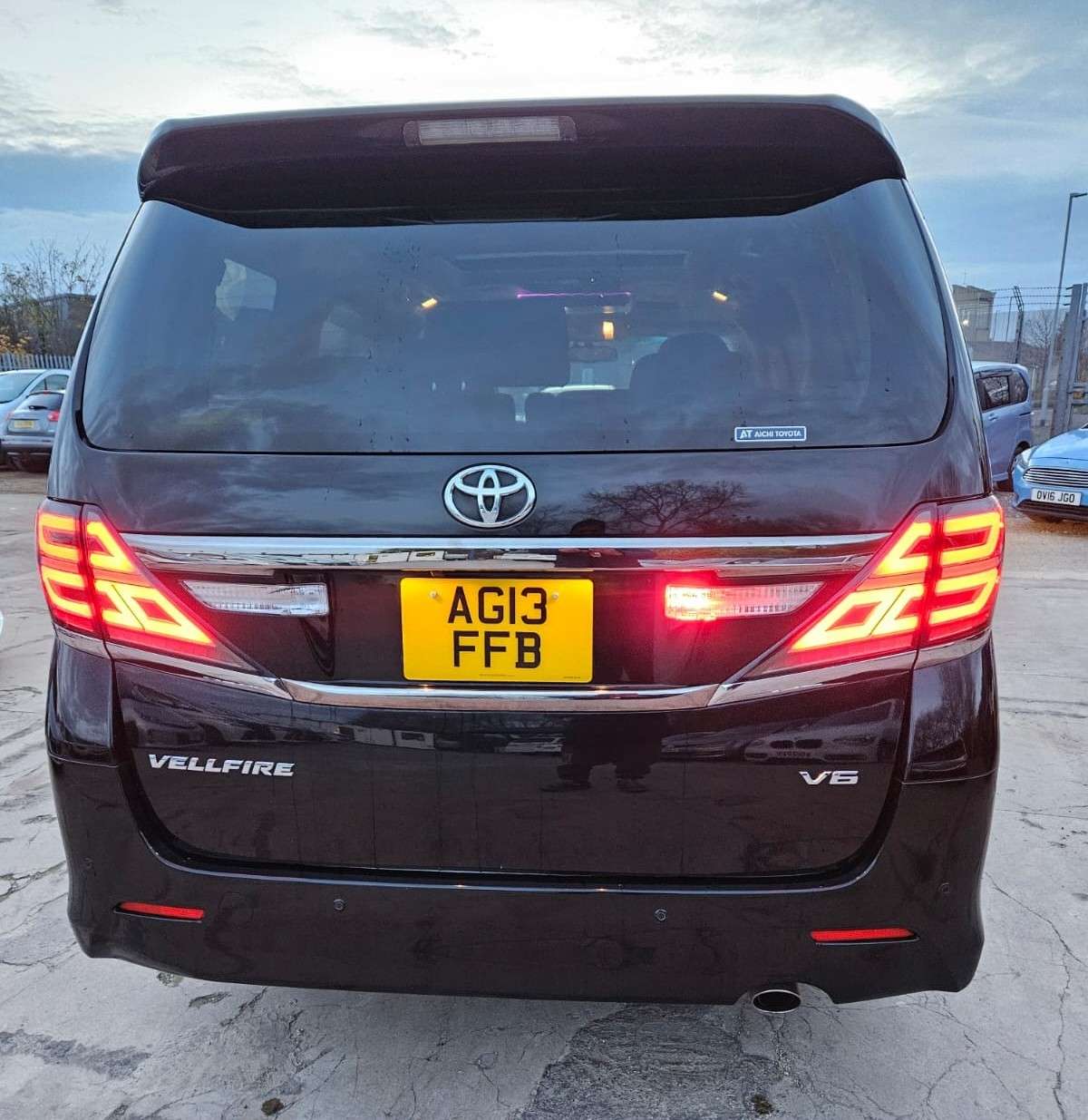 2013 TOYOTA VELLFIRE 2013 TOYOTA VELLFIRE