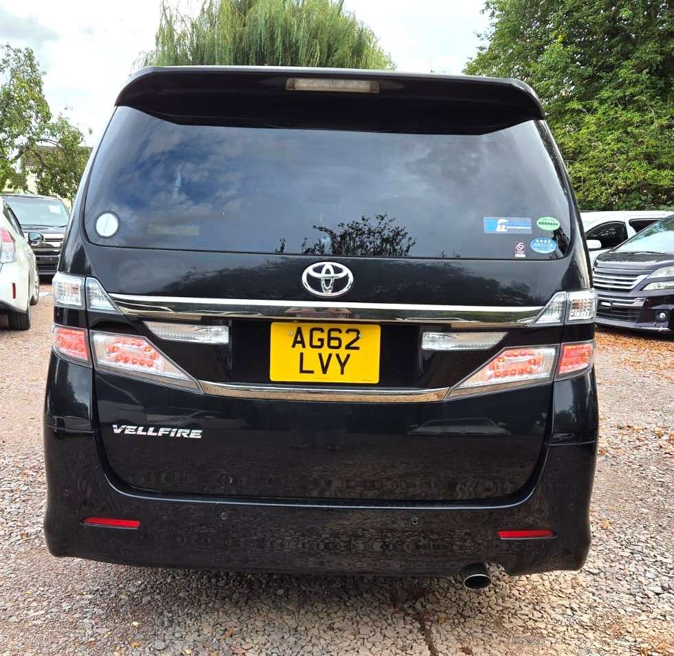 2012 TOYOTA VELLFIRE 2012 TOYOTA VELLFIRE