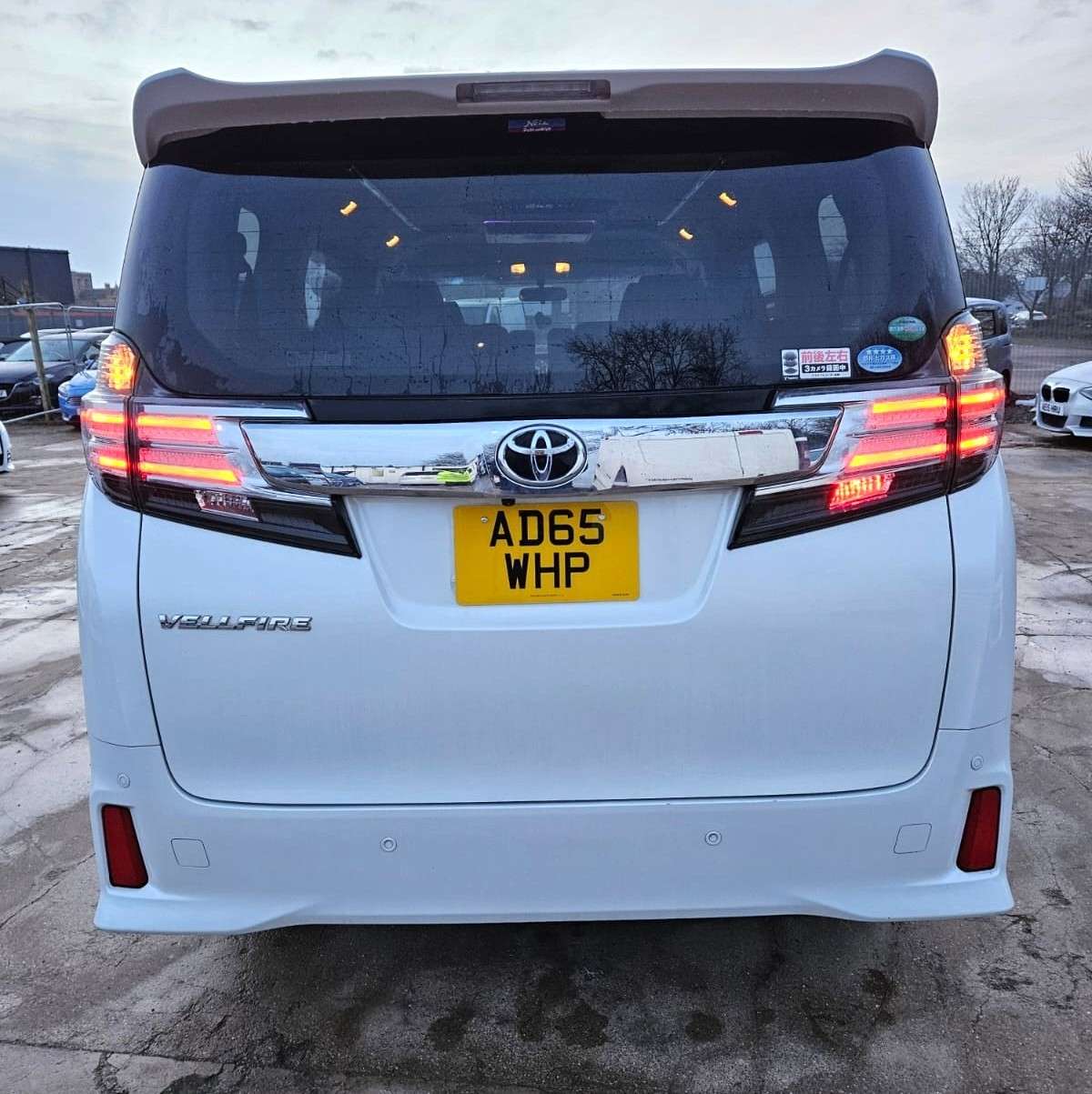 2015 TOYOTA VELLFIRE 2015 TOYOTA VELLFIRE