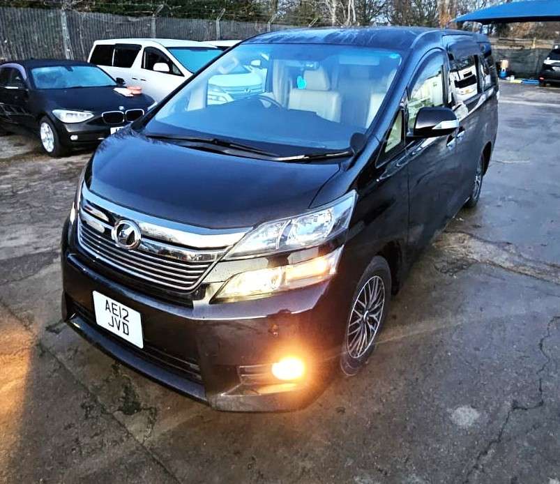 2012 TOYOTA VELLFIRE 2012 TOYOTA VELLFIRE