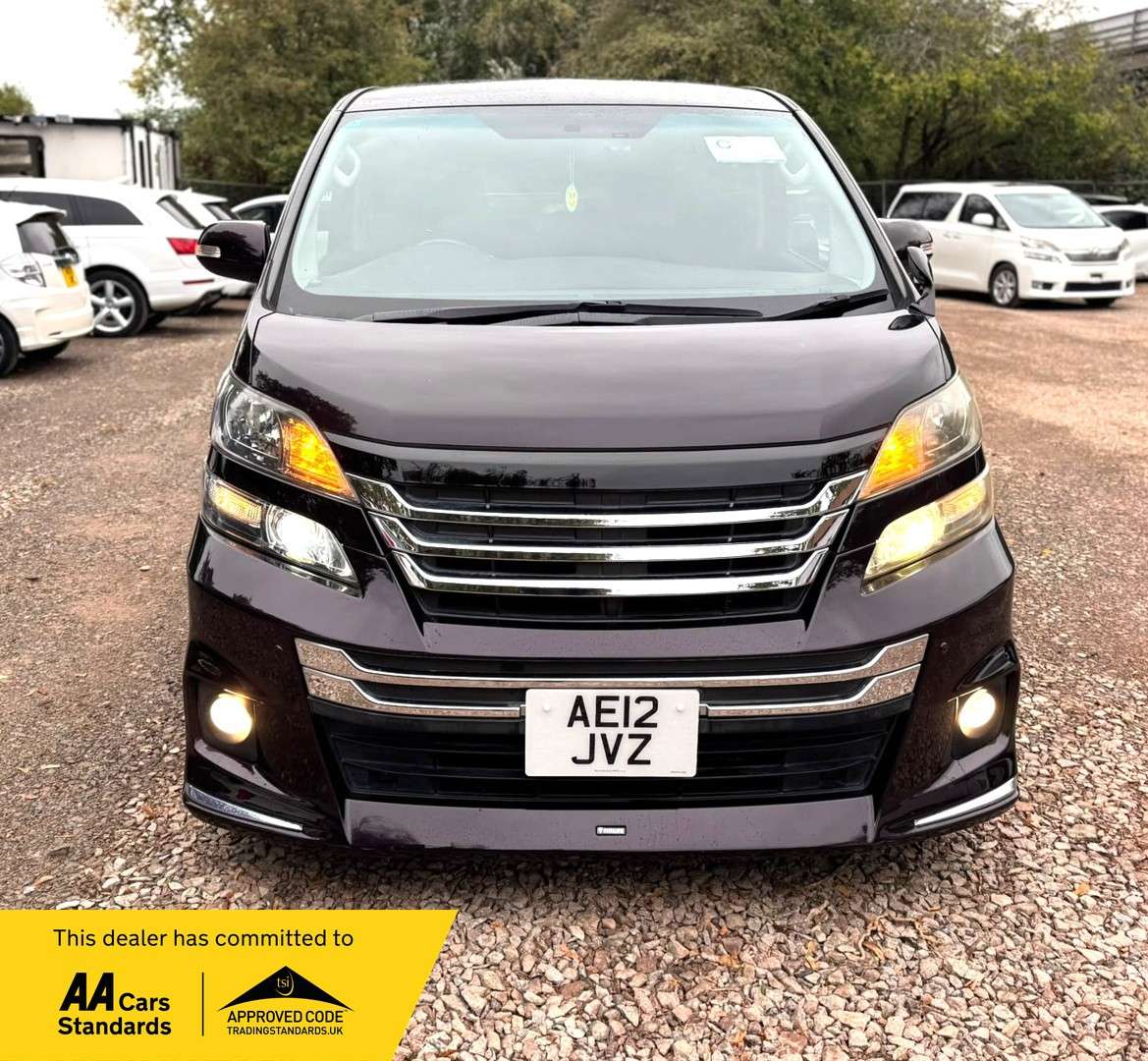 A 2012 TOYOTA VELLFIRE 2.4L PETROL- UPGRADED CAR -ULEZ/CAZ PASS-FREE 40MONTHS GOLD WARRANTY & 12 AA BREAKDOWN COVER A 2012 TOYOTA VELLFIRE 2.4L PETROL- UPGRADED CAR -ULEZ/CAZ PASS-FREE 40MONTHS GOLD WARRANTY & 12 AA BREAKDOWN COVER