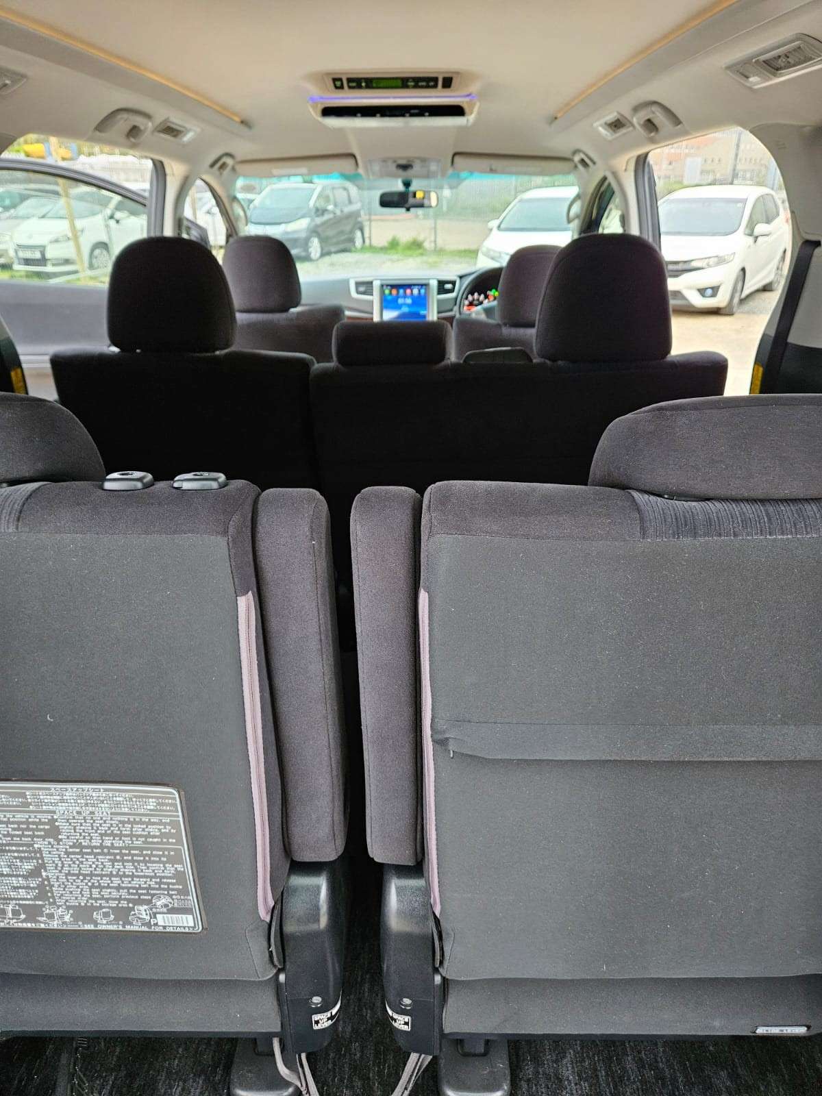 2012 TOYOTA VELLFIRE 2012 TOYOTA VELLFIRE