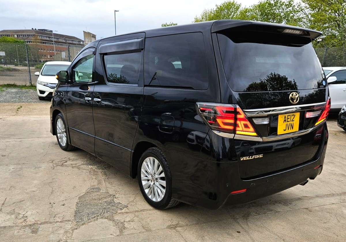 2012 TOYOTA VELLFIRE 2012 TOYOTA VELLFIRE