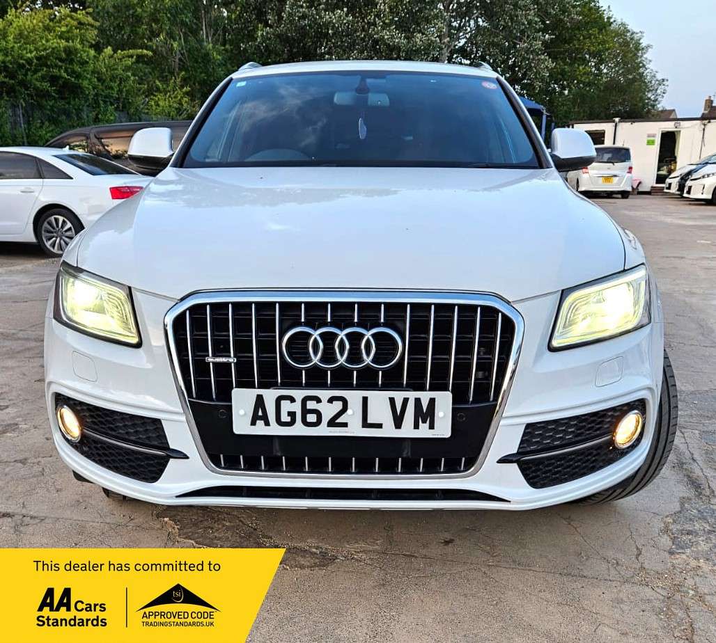 A 2013 AUDI Q5 3.0L TFSI QUATTRO- S LINE - ULEZ/CAZ PASS-FREE 18MONTHS GOLD WARRANTY & 12 MONTHS AA BREAKDOWN COVER. A 2013 AUDI Q5 3.0L TFSI QUATTRO- S LINE - ULEZ/CAZ PASS-FREE 18MONTHS GOLD WARRANTY & 12 MONTHS AA BREAKDOWN COVER.