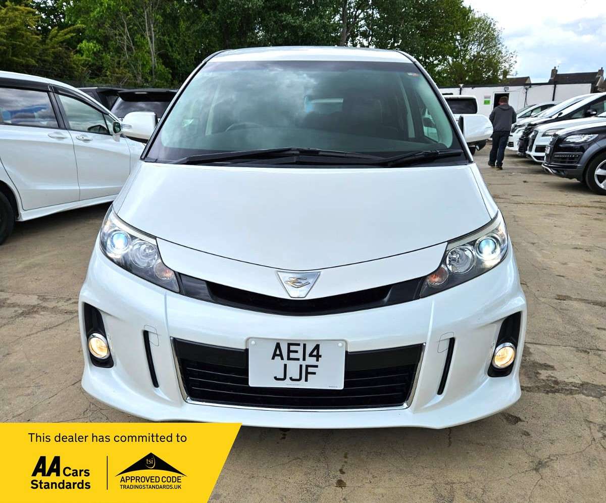 A 2014 TOYOTA ESTIMA 3.5L - V6 PETROL - LED TAIL LIGHTS - - 7 SEATER - ULEZ/CAZ PASS - FREE 24MONTHS GOLD WARRANTY & 12MONTHS BREAKDOWN A 2014 TOYOTA ESTIMA 3.5L - V6 PETROL - LED TAIL LIGHTS - - 7 SEATER - ULEZ/CAZ PASS - FREE 24MONTHS GOLD WARRANTY & 12MONTHS BREAKDOWN