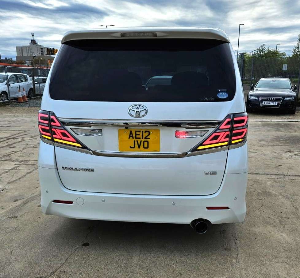 2012 TOYOTA VELLFIRE 2012 TOYOTA VELLFIRE