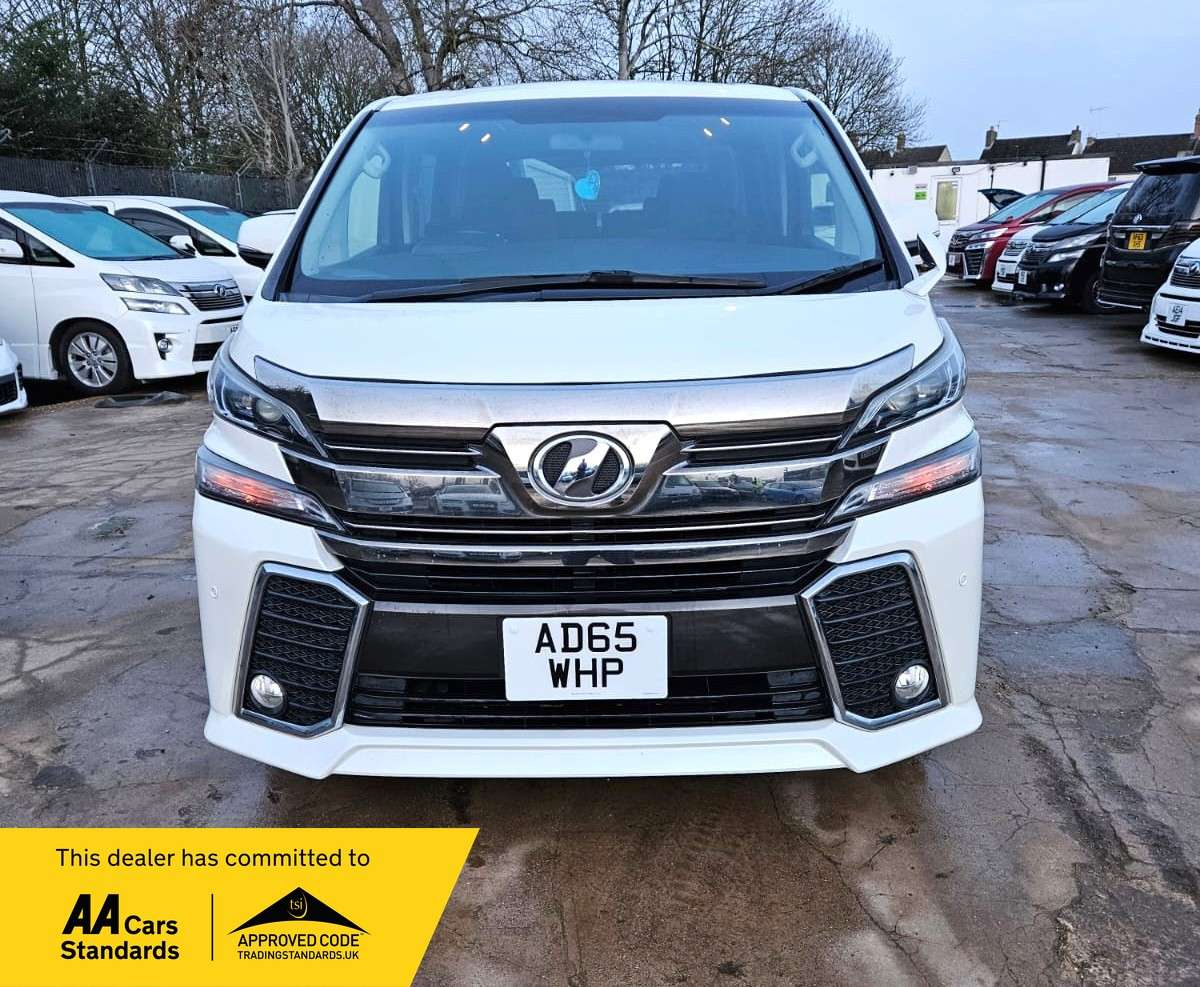 A 2015 TOYOTA VELLFIRE 2.5L PETROL-30 SERIES-ULEZ/CAZ PASS-FREE 36MONTHS GOLD WARRANTY & 12MONTHS AA BREAKDOWN COVER. A 2015 TOYOTA VELLFIRE 2.5L PETROL-30 SERIES-ULEZ/CAZ PASS-FREE 36MONTHS GOLD WARRANTY & 12MONTHS AA BREAKDOWN COVER.